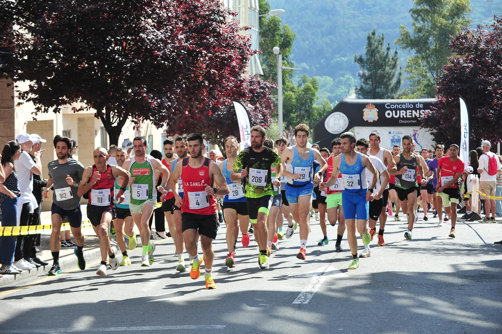 Galería | O Vinteún marca el inicio de una edición más de Correndo por Ourense