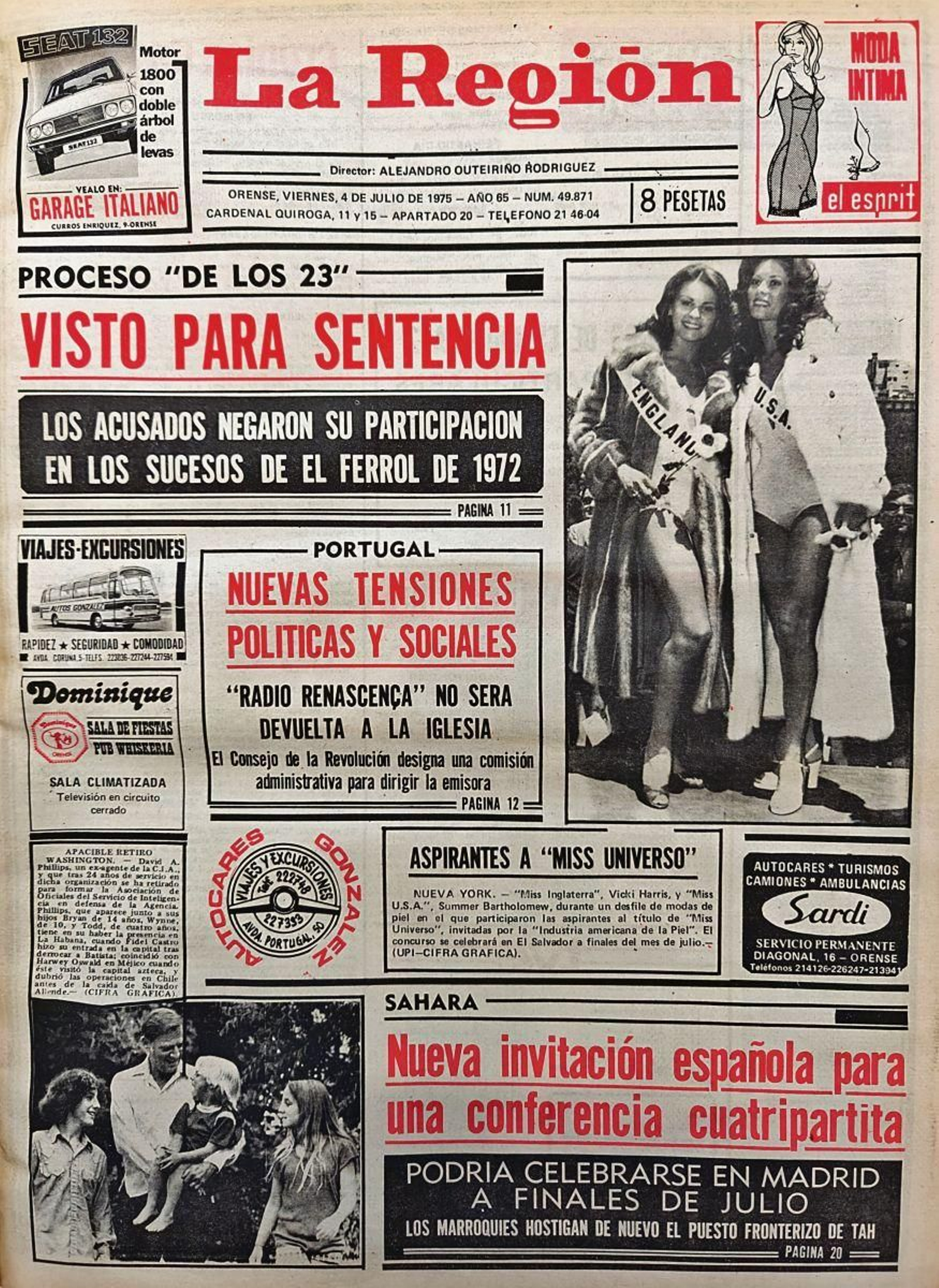 Hemeroteca del 4 de julio.