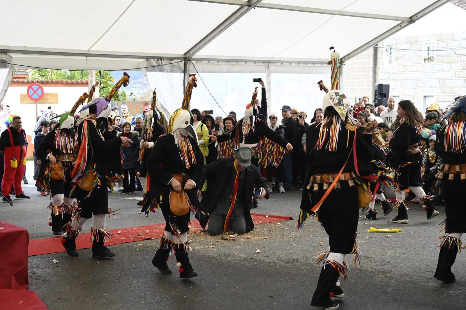 Galería | Badaladas en Eiroás pola Voda da Pita, en imaxes