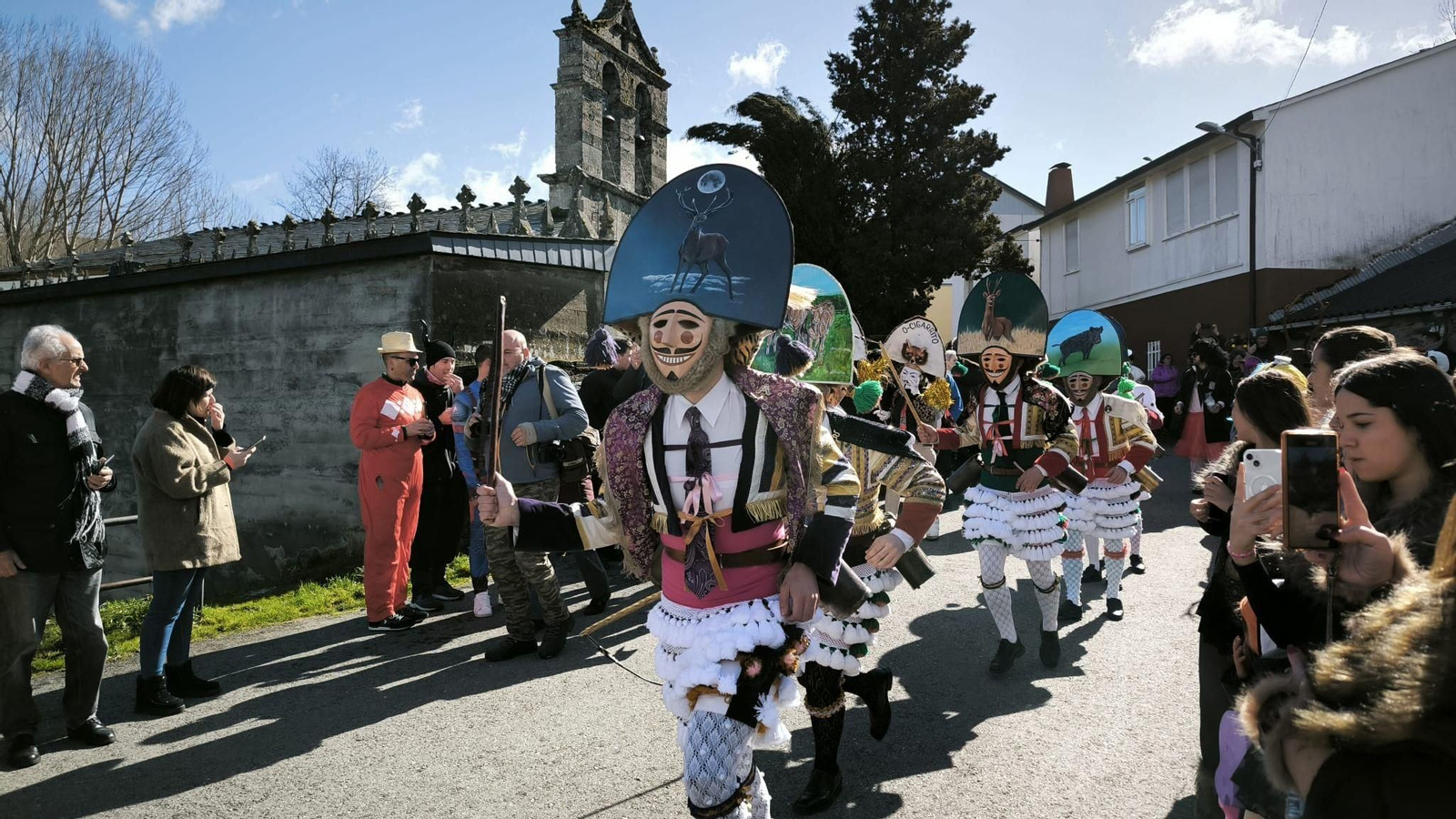 Os peliqueiros volveron correr por Campobecerros.