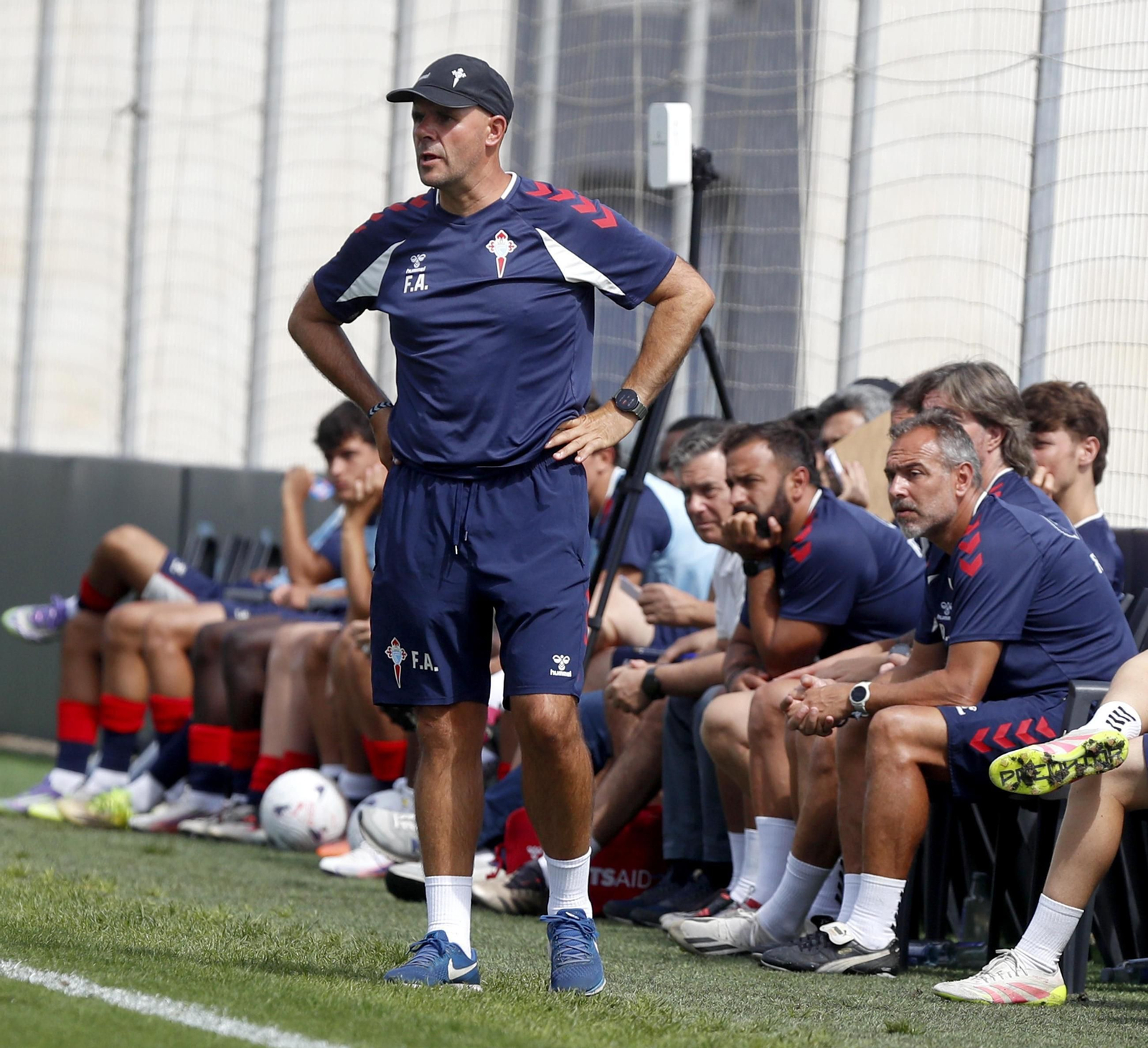 Galería | Celta Fortuna y Coruxo se miden en la pretemporada