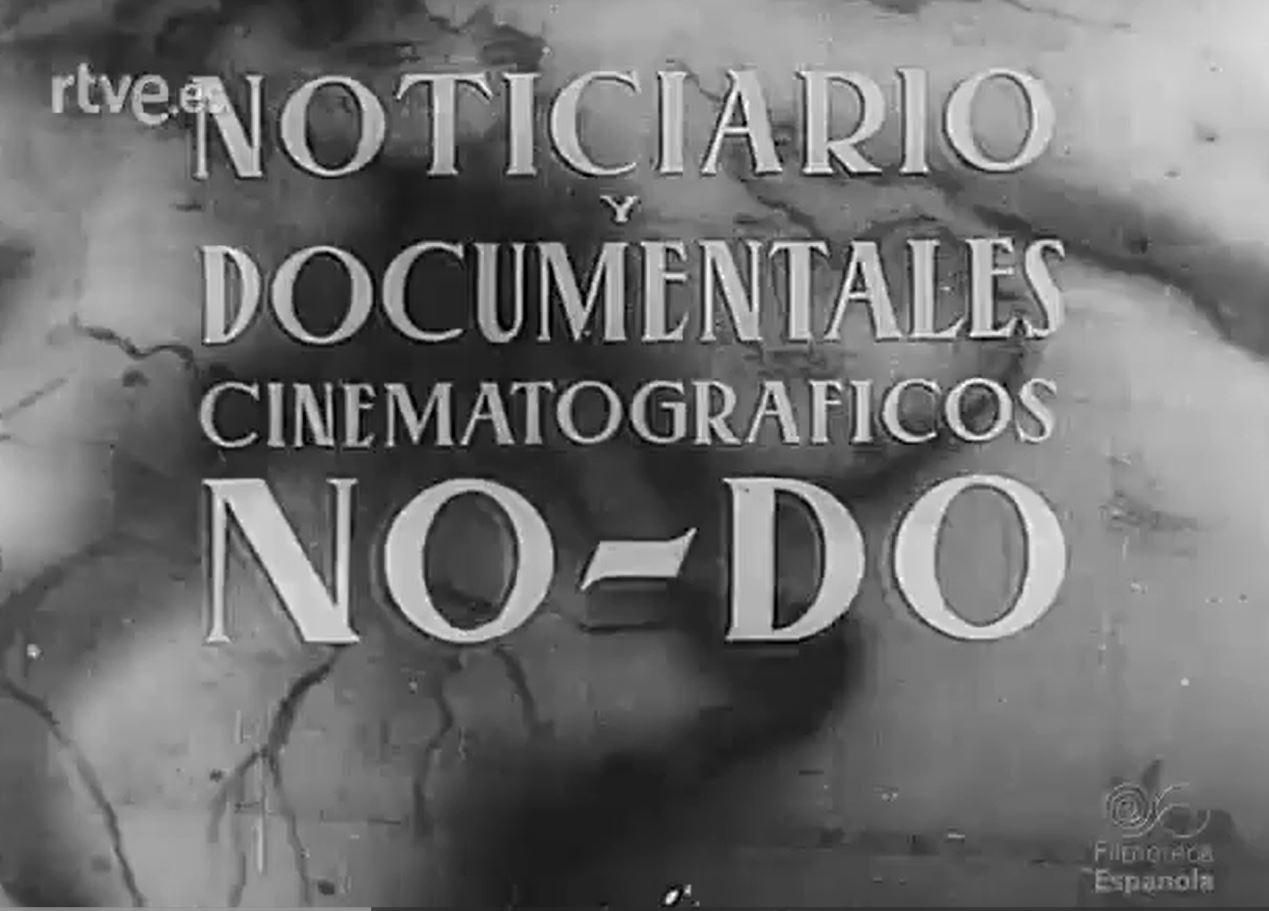 El NO-DO, al ser un noticiero del régimen, habría emitido su propio reportaje y cobertura después del anuncio oficial, pero no fue el primer medio en informar de la noticia.