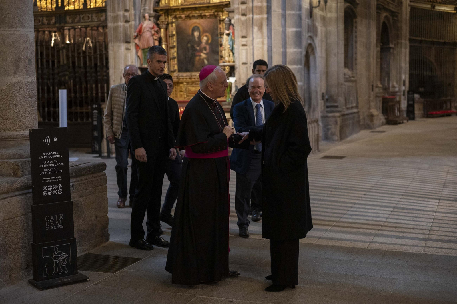 Galería | Misa del 50 aniversario del fallecimiento de Otero Pedrayo, en imágenes
