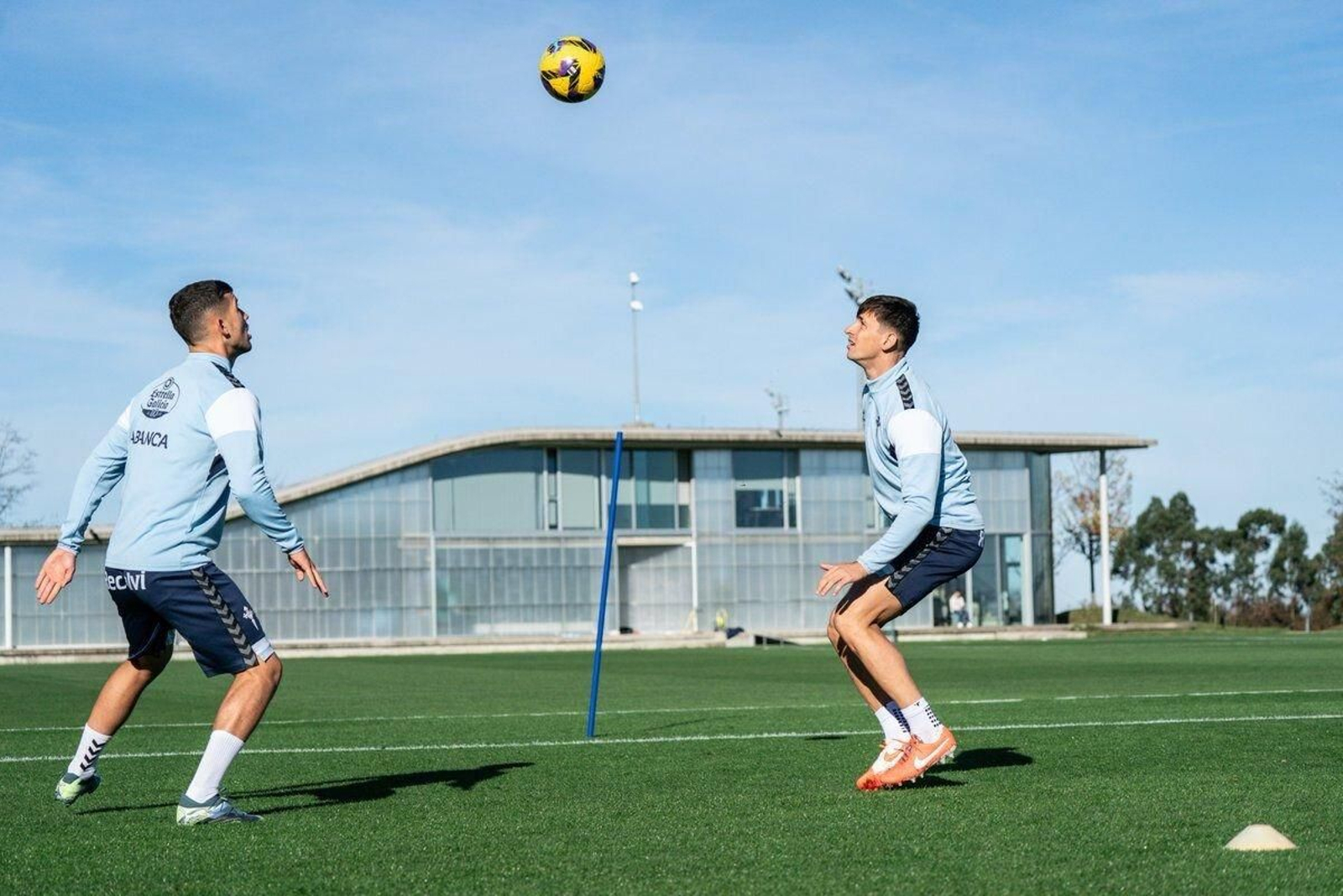 Carlos Domínguez y Tadeo Allende son dos de los célticos que apuntan a estar mañana en el once ante el Salamanca.