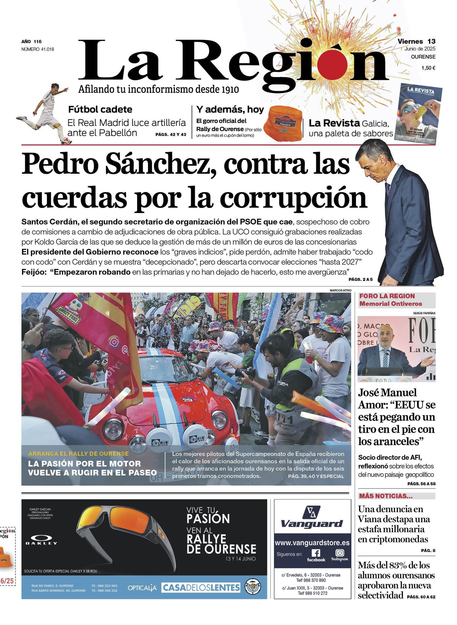 La portada de hoy