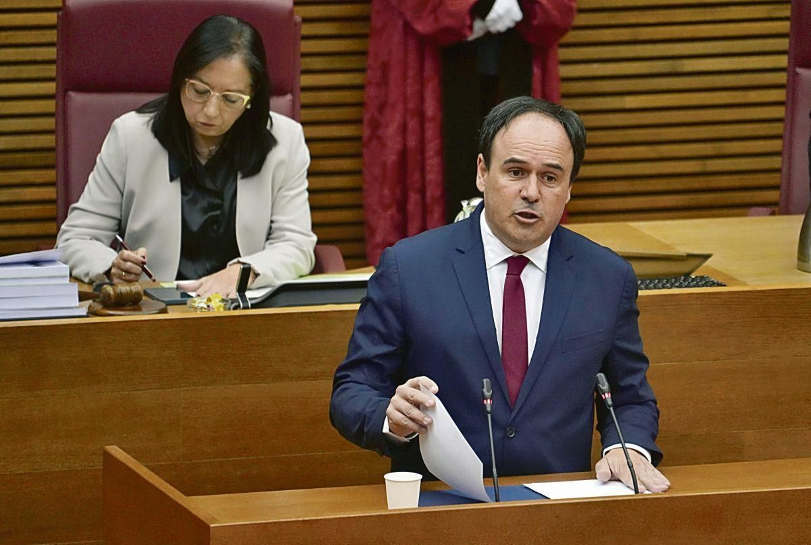 El nuevo president de la Generalitat valenciana, Juanfran Pérez Llorca.