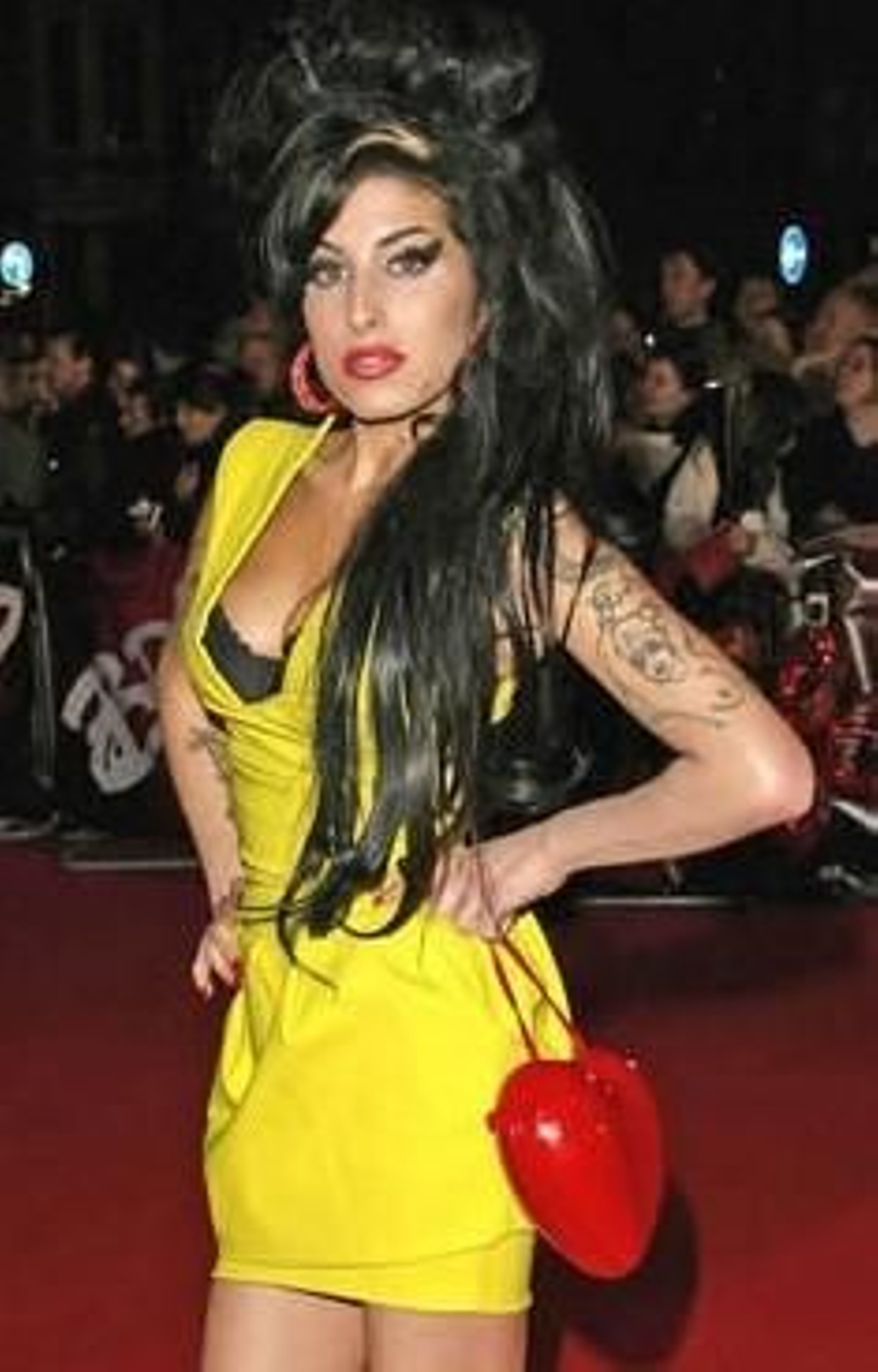 La cantante Amy Winehouse.