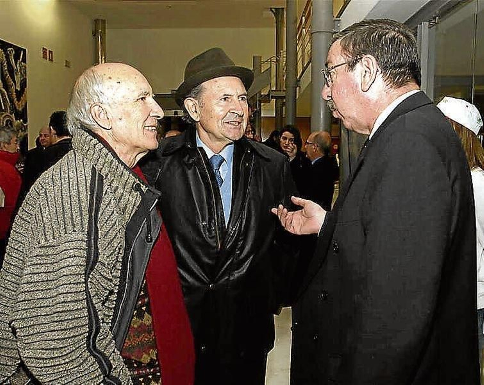 Carlos, a la derecha, con su hermano Antonio, también fallecido.