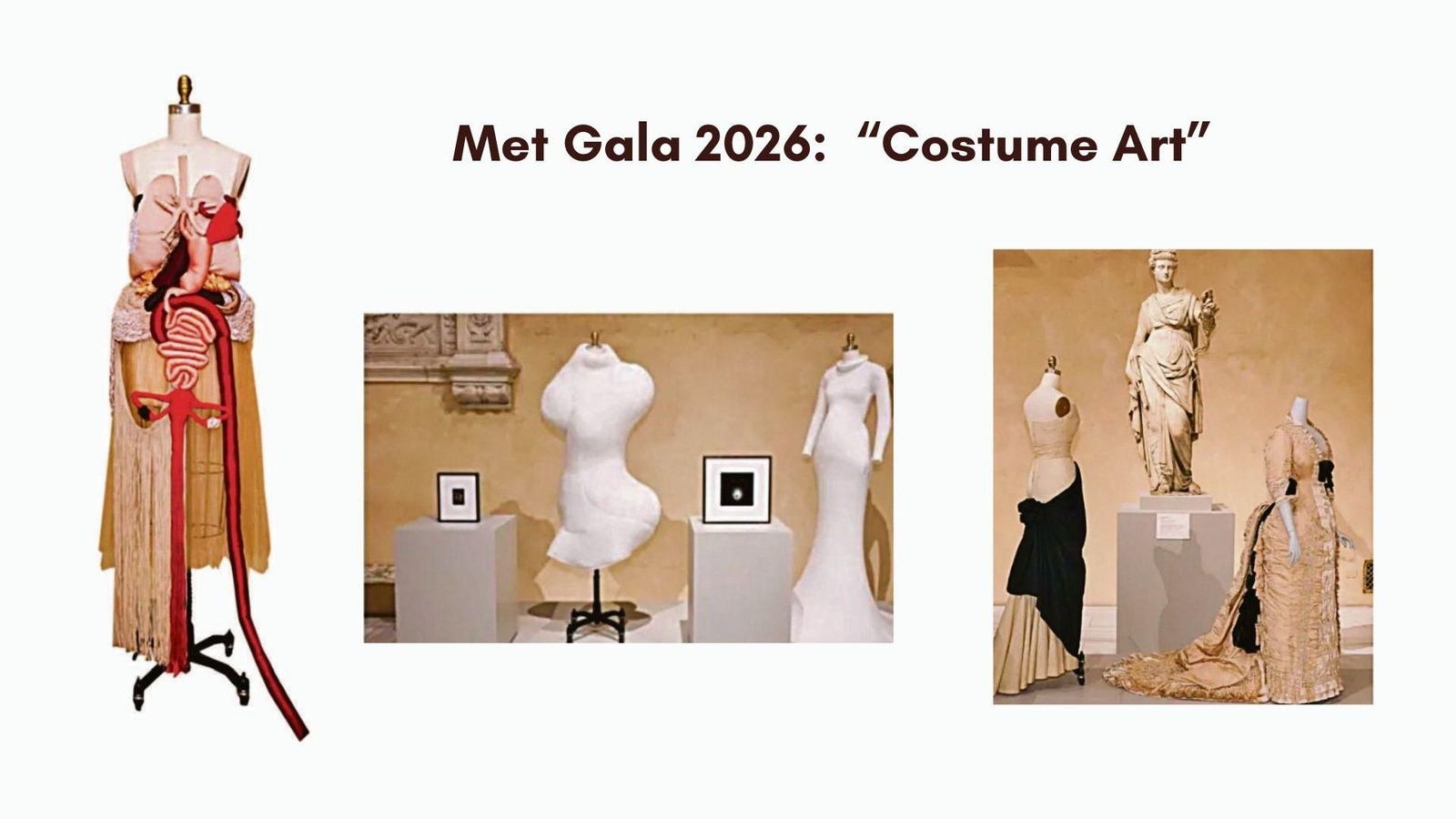 La Met Gala 2026 bajo el lema “Costume Art”