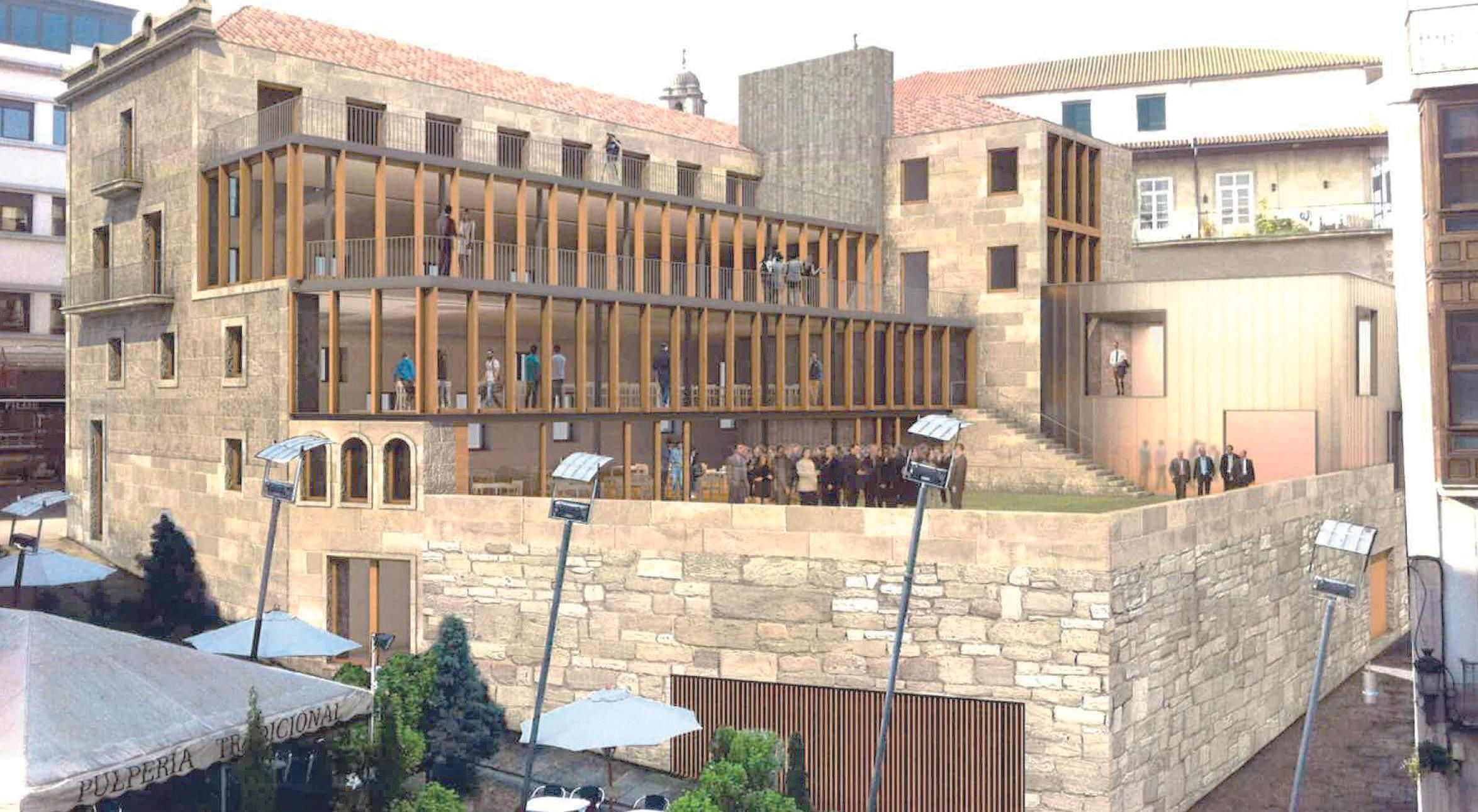 Así quedará el edificio tras su reforma, abierto al público y de utilización pública, aunque de titularidad privada.