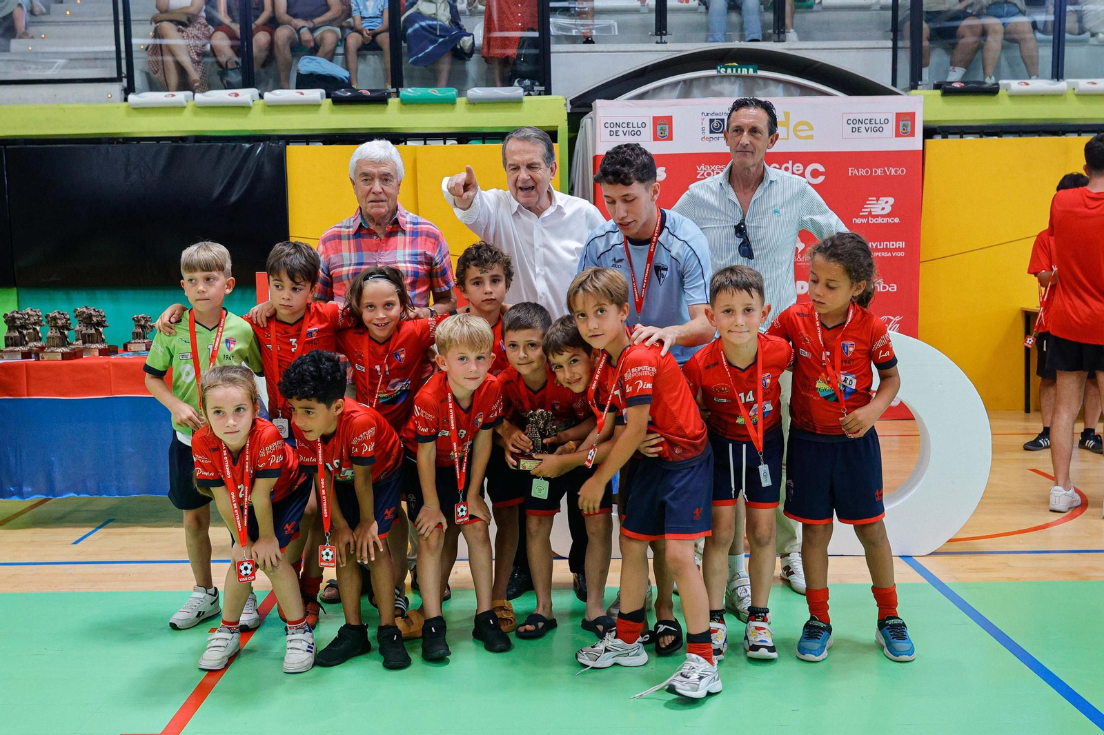 Galería | Clausura de la Vigo Cup con la entrega de medallas