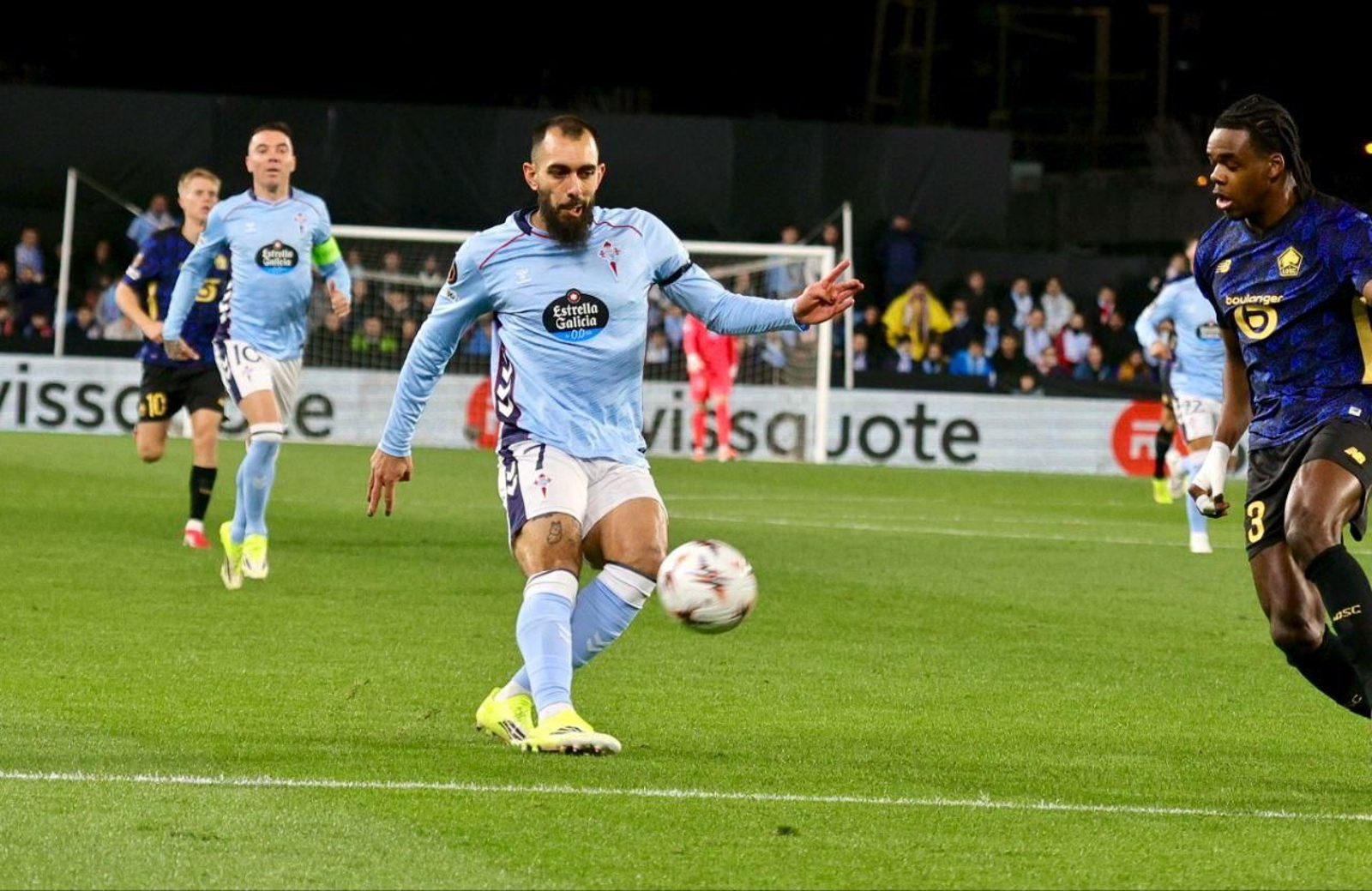 Galería | El Celta recibe al Lille en Balaídos