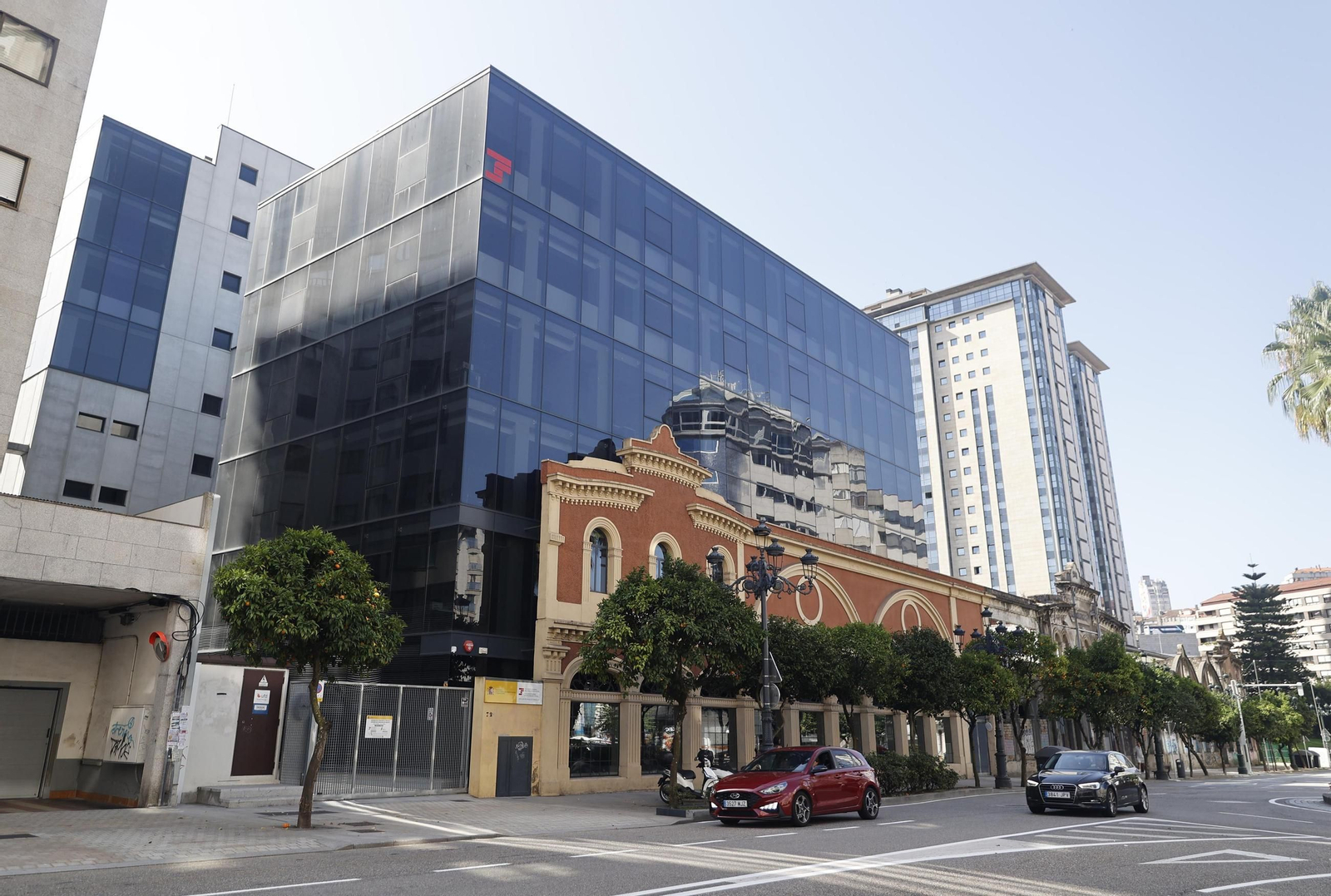 La sede de la Tesorería de la Seguridad Social en Vigo.
