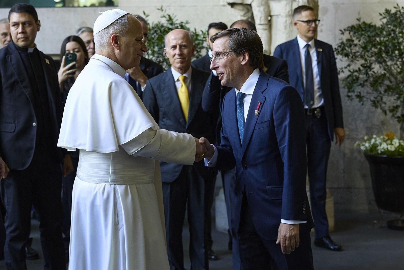 Galería | La segunda jornada del papa León XIV en Madrid, en fotos
