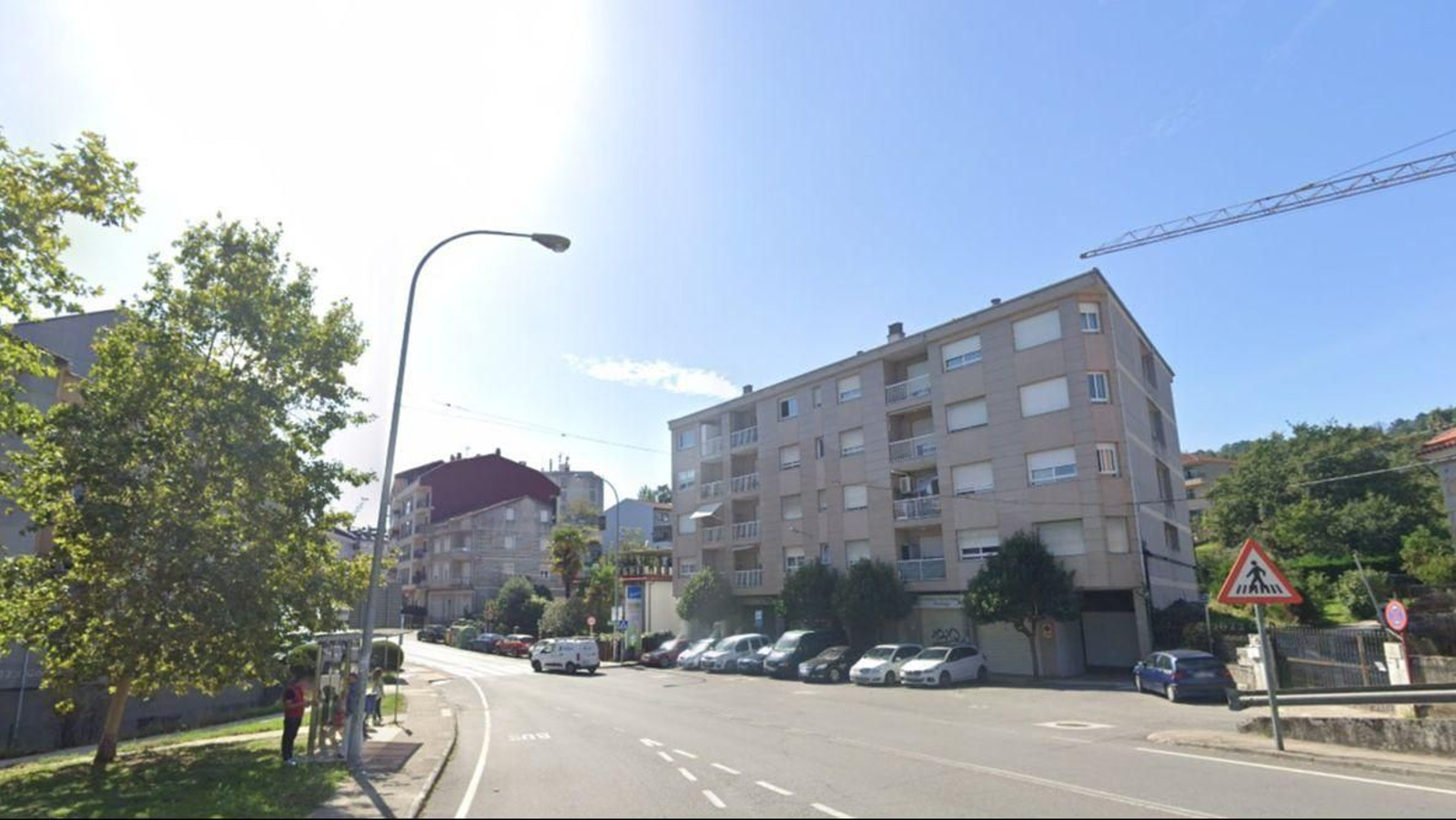 Inicio de la Avenida de Celanova, uno de los puntos conflictivos