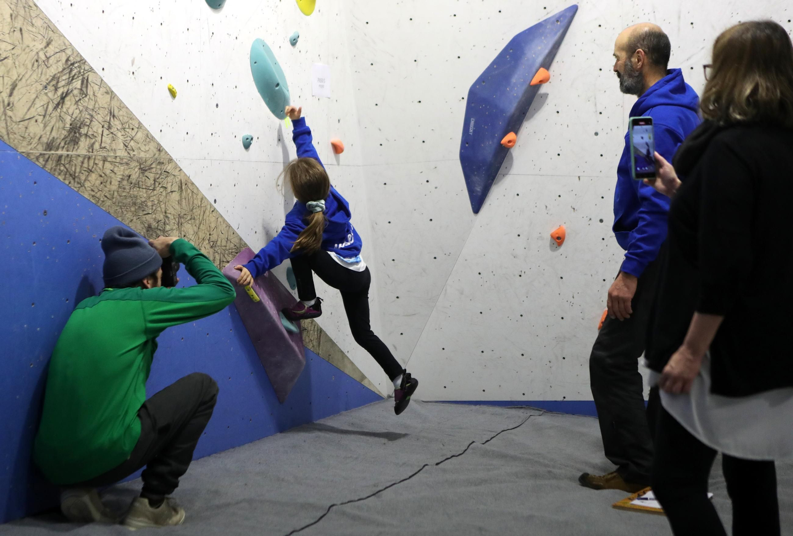 Galería | Así se vivió la final de la Liga Asesou de escalada