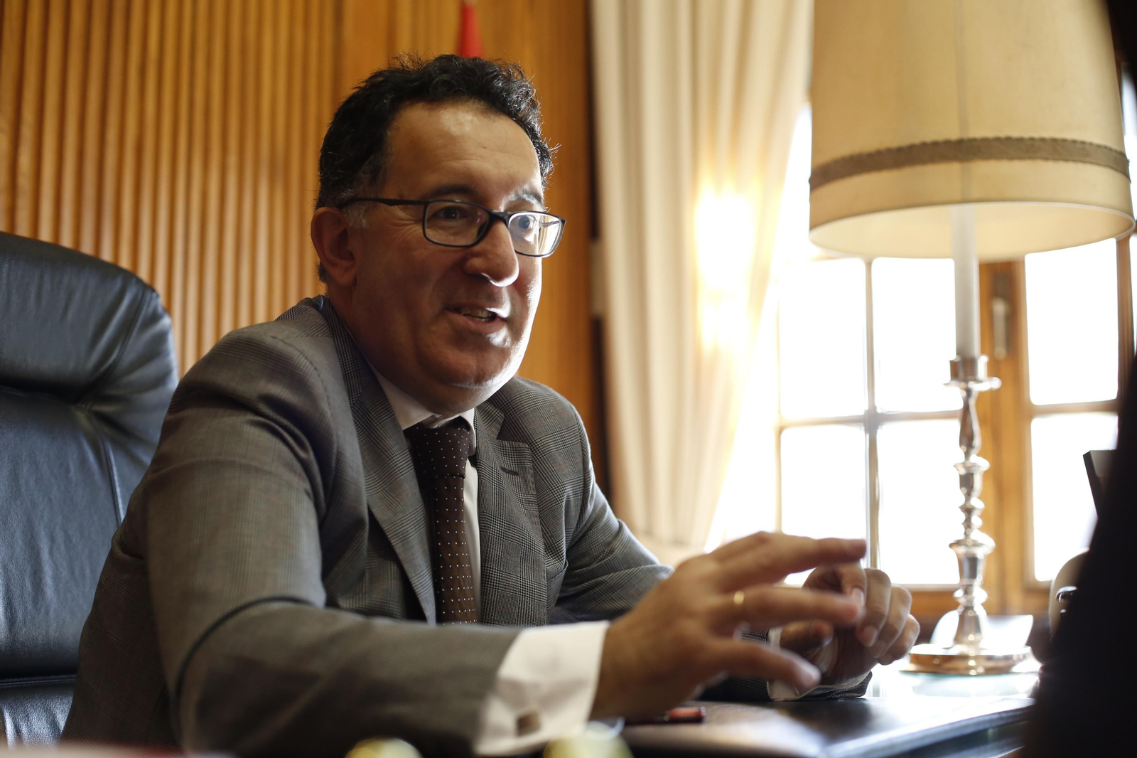 Antonio Piña, presidente de la Audiencia Provincial de Ourense. (Foto: Xesús Fariñas)