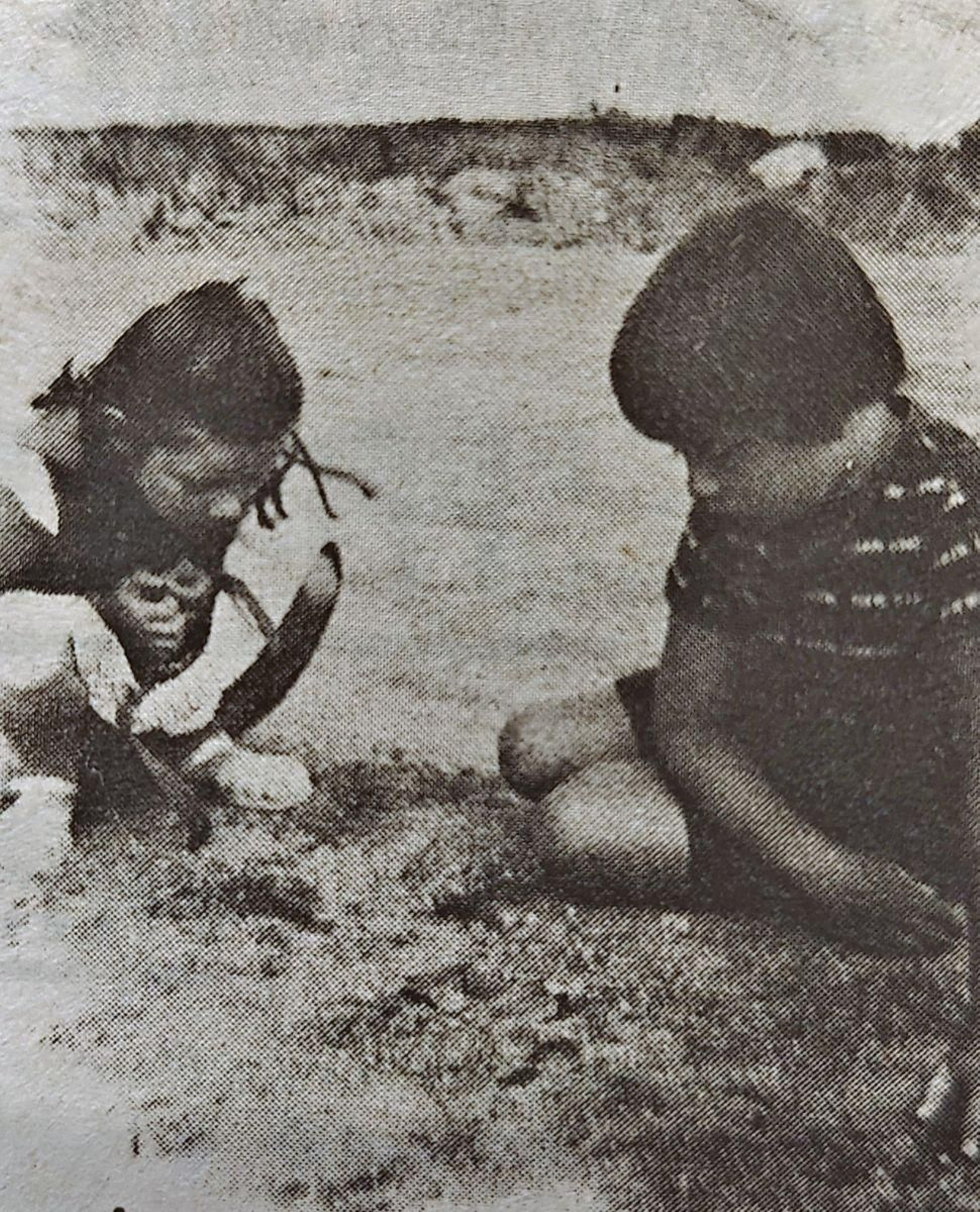 Yolanda y Quique, nietos de M. Blanco Guerra.