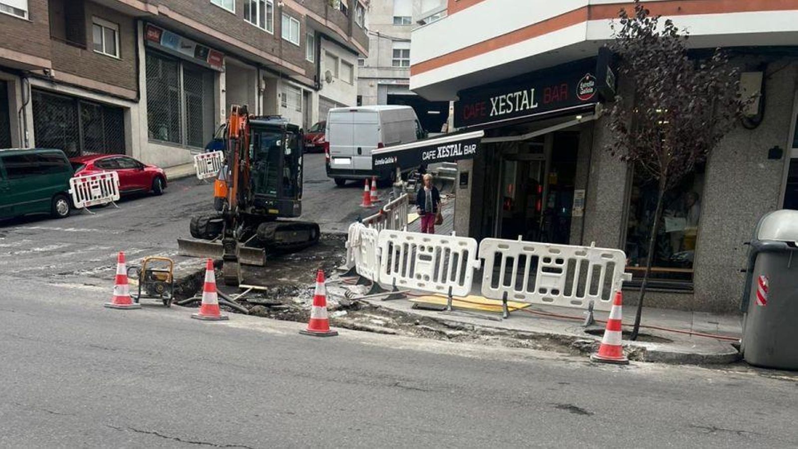 Obras muy incómodas.