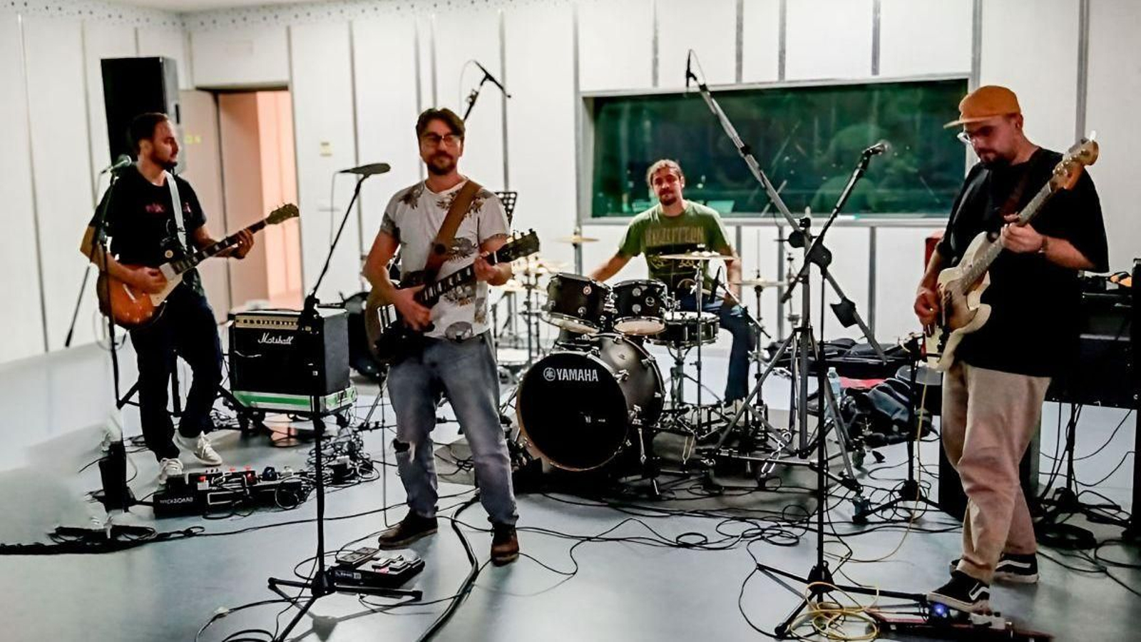 The Twinpims forman parte de las bandas que ensayan en una vez por semana en Vigosónico.