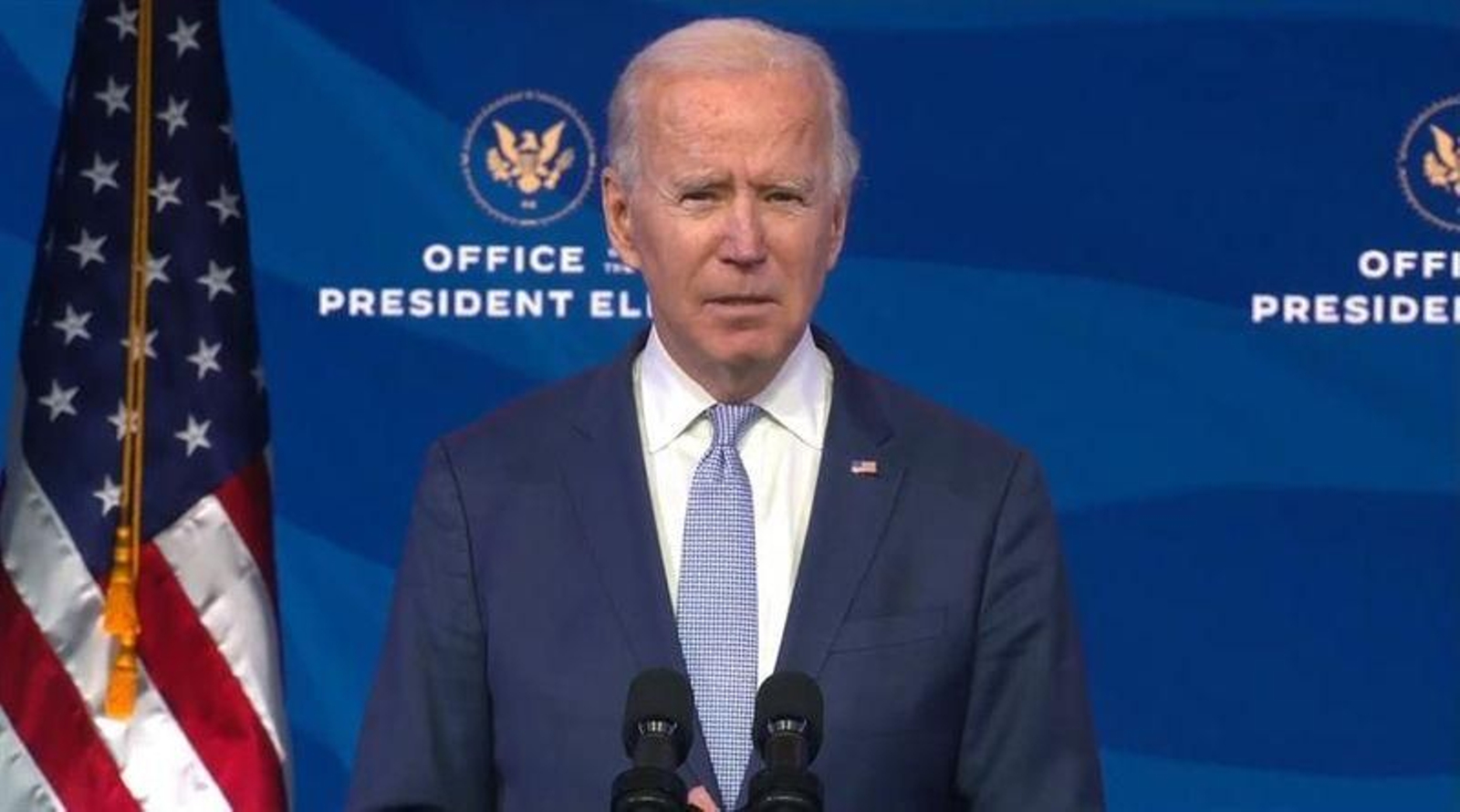El presidente electo de Estados Unidos, Joe Biden.