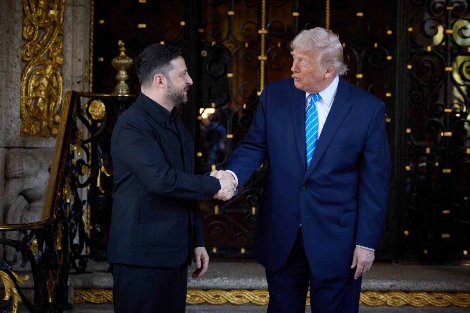 Los presidentes de Ucrania y Estados Unidos