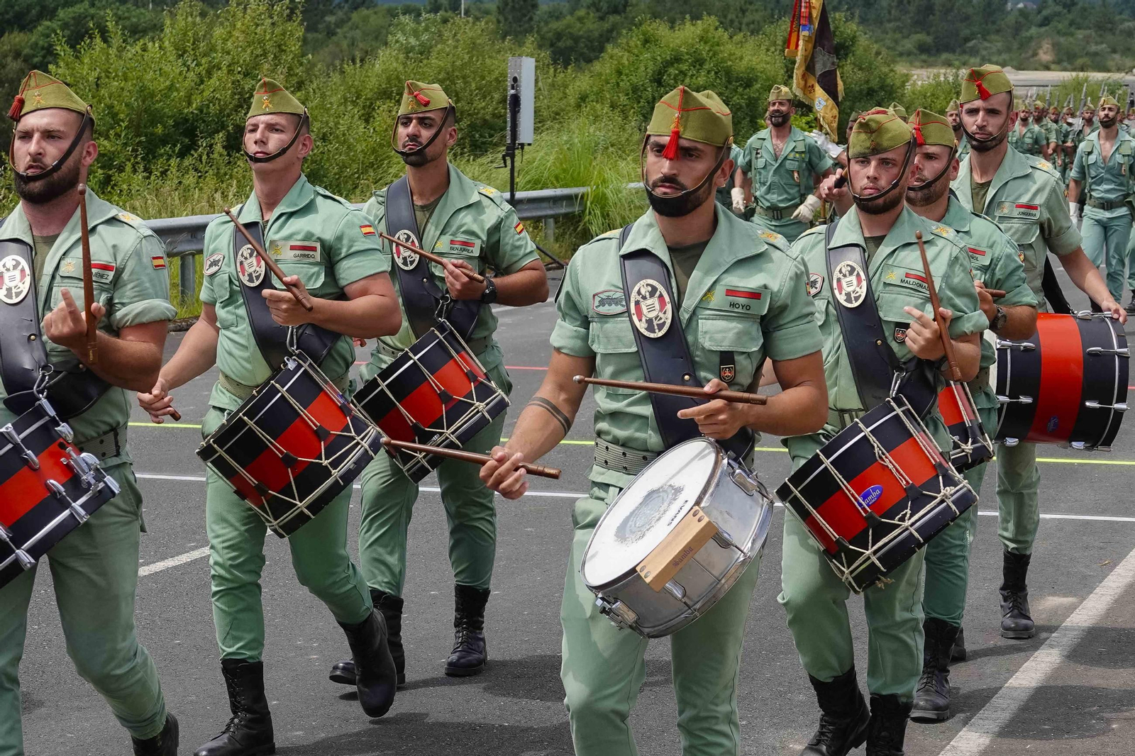 Galería | Ensayos para el acto central del Día de las Fuerzas Armadas en Vigo