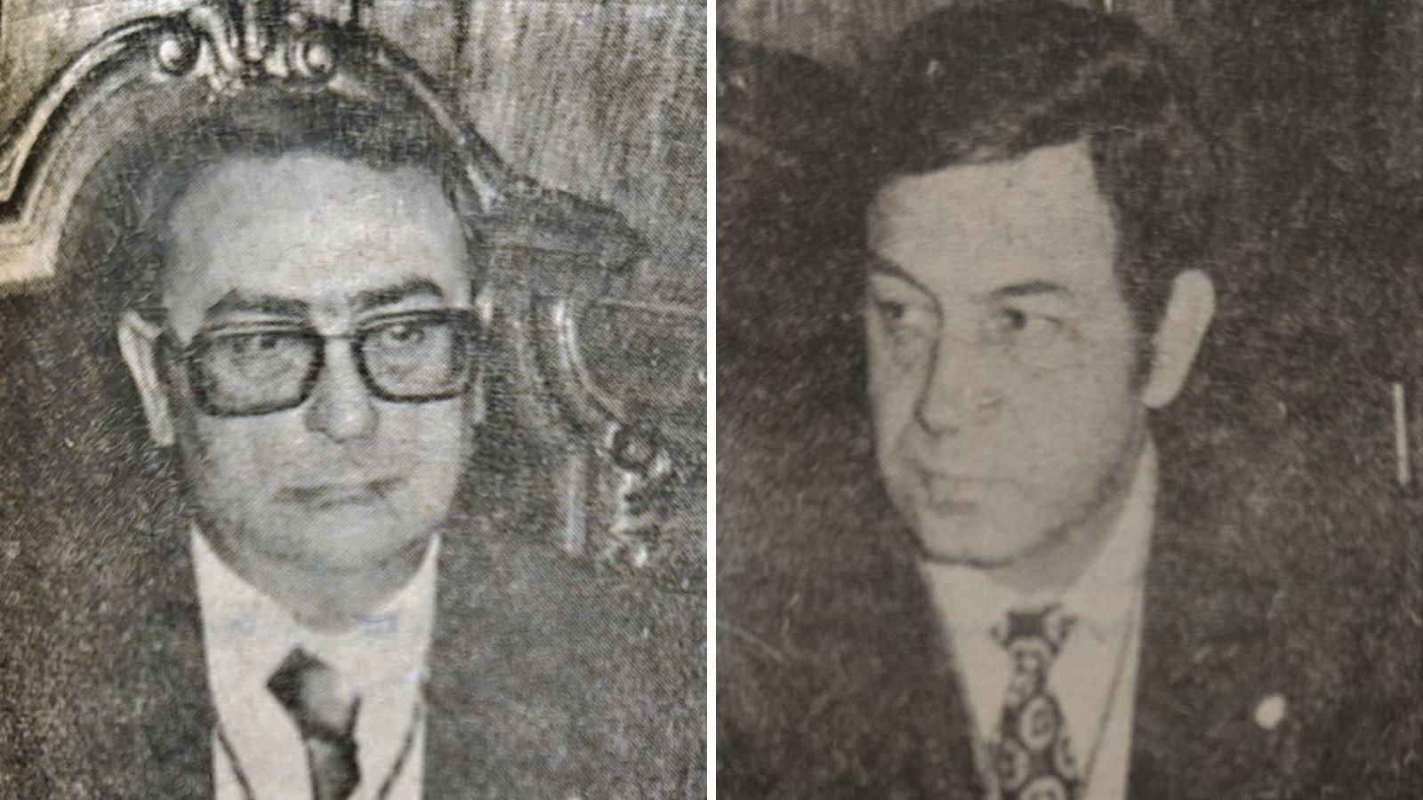 El señor Moreiras Álvarez y  el señor Atanes Romero.
