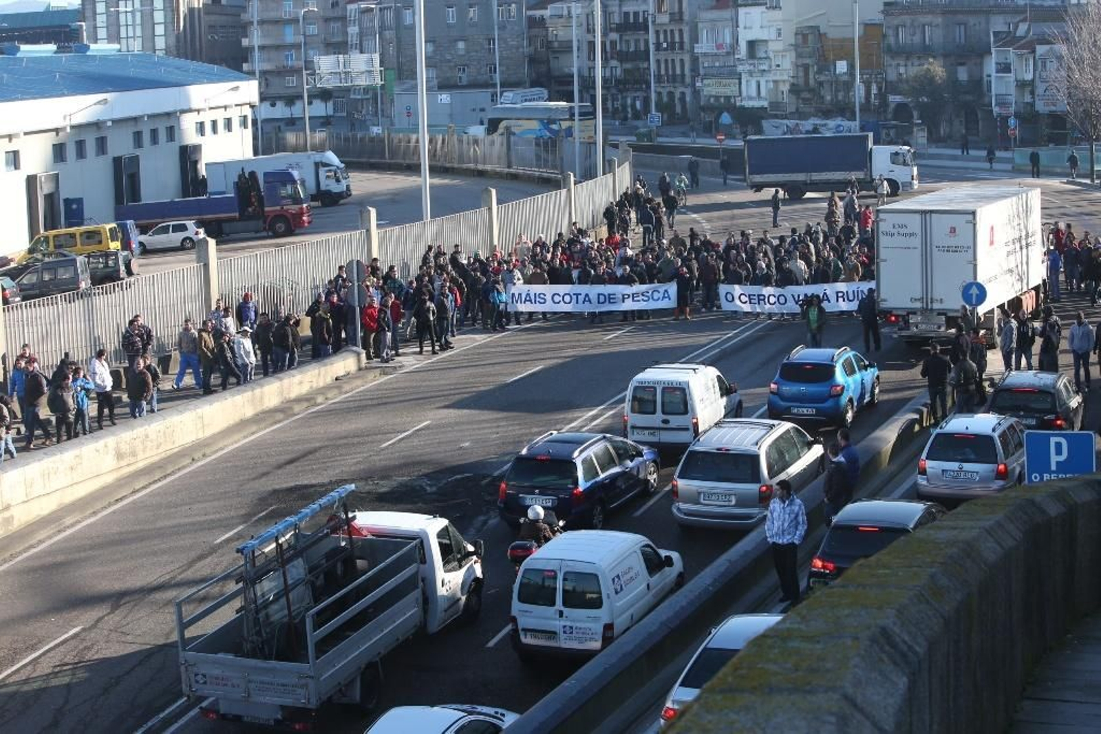 09 Las protestas de la flota de cerco  - Alberte