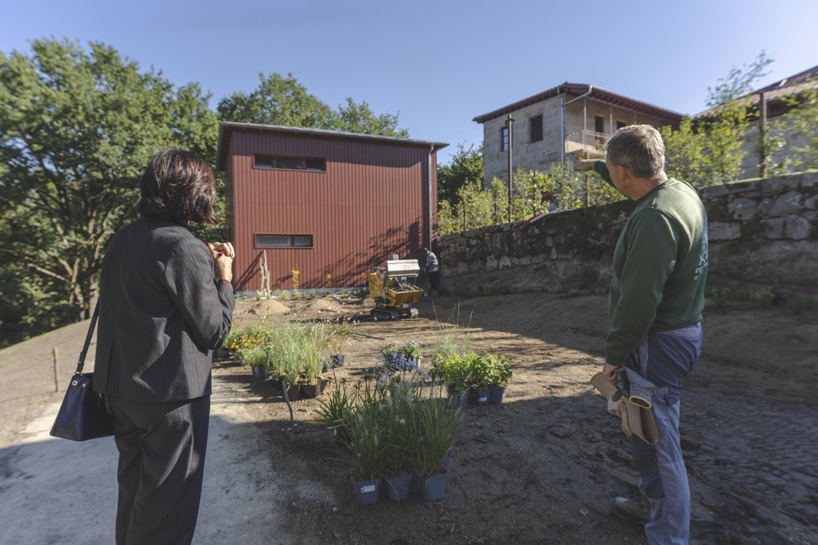 Galería | Un recorrido por los pisos de Alejandro Outeriño y el Pazo de Castadón junto a Grupo Souto