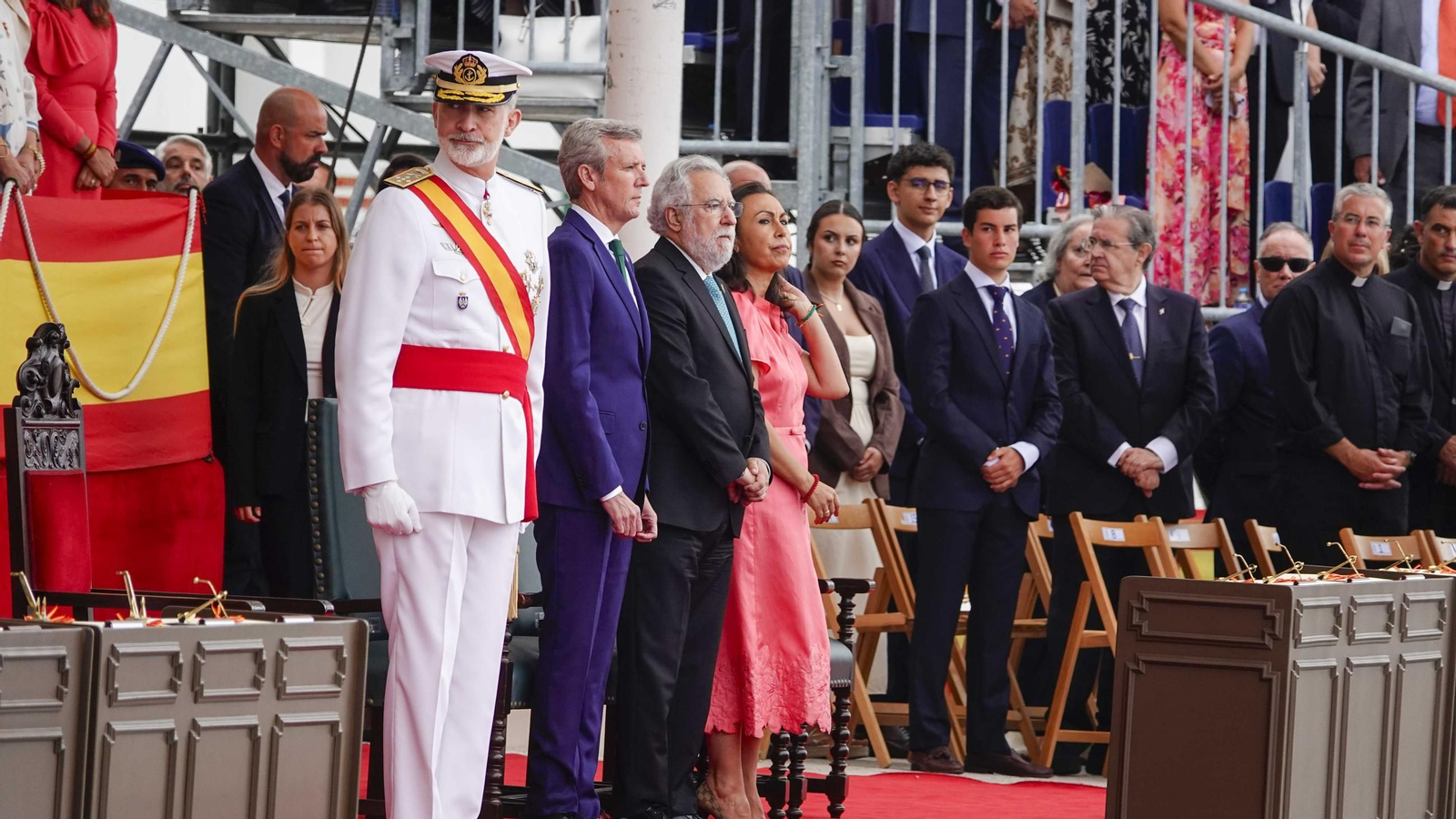 Galería | Entrega de despachos en Marín a cargo de Felipe VI