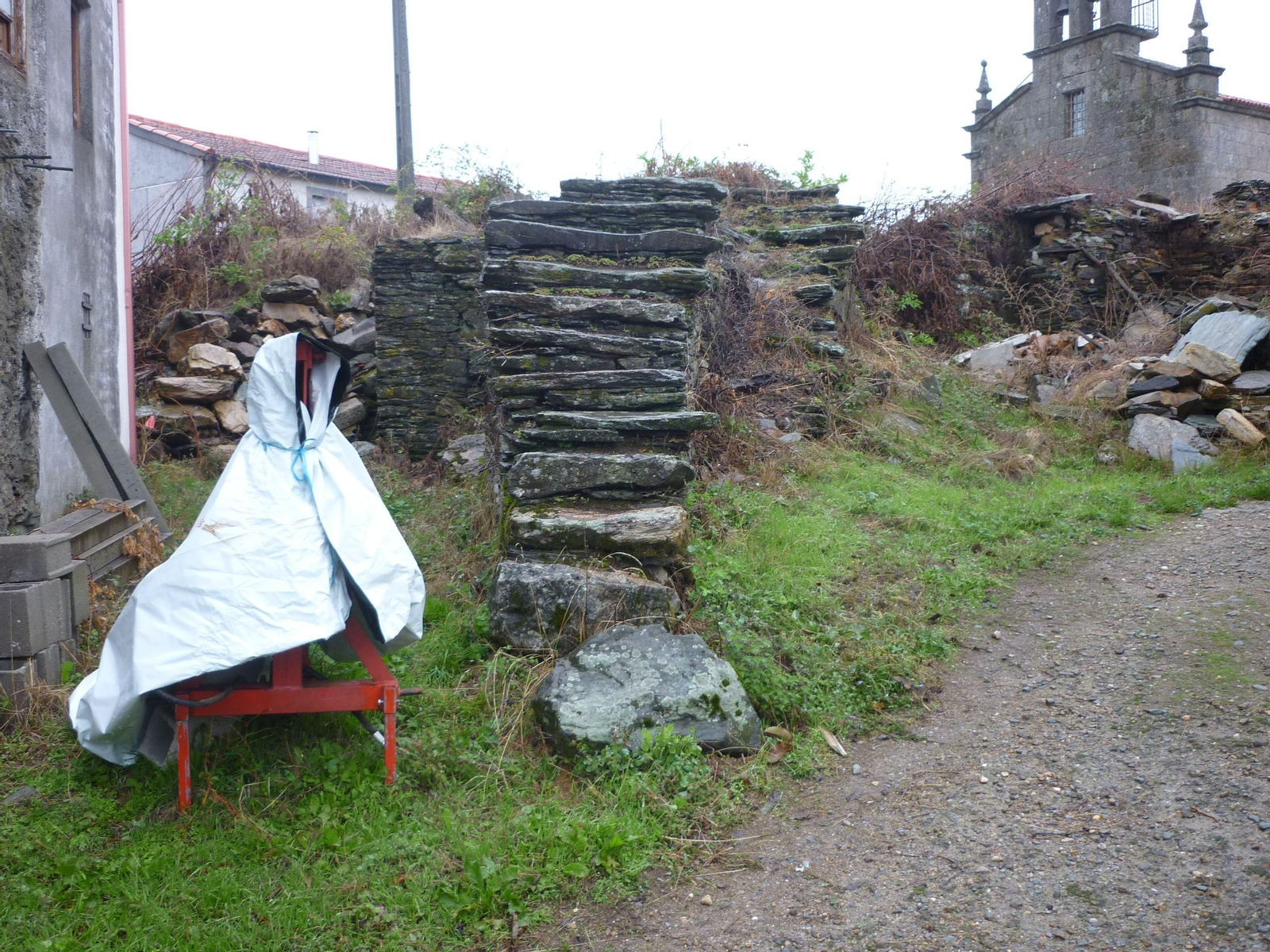 El entorno de la plaza antes de las obras.
