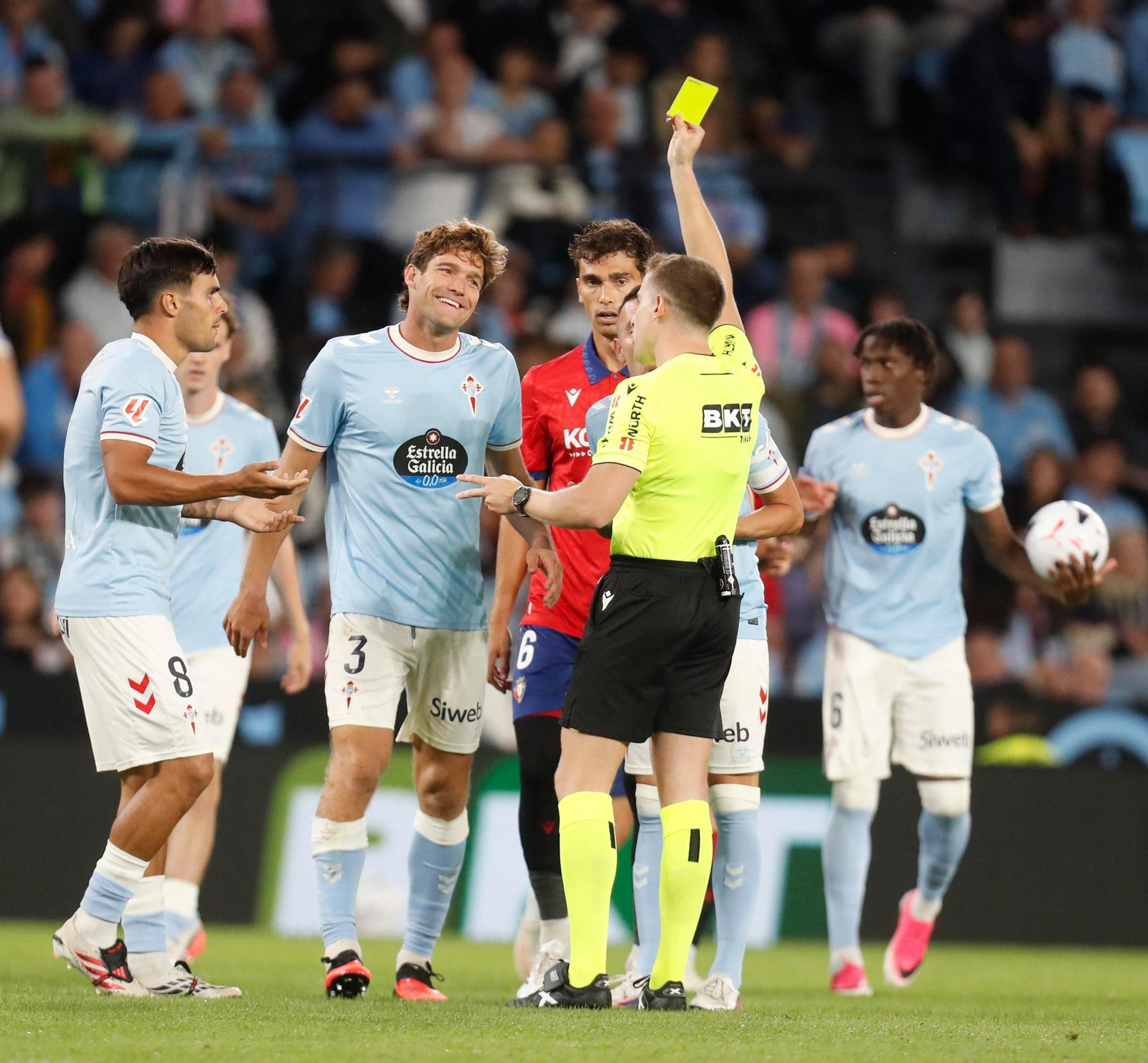 Galería | El Celta se enfrentó a Osasuna en la aplazada primera jornada liguera