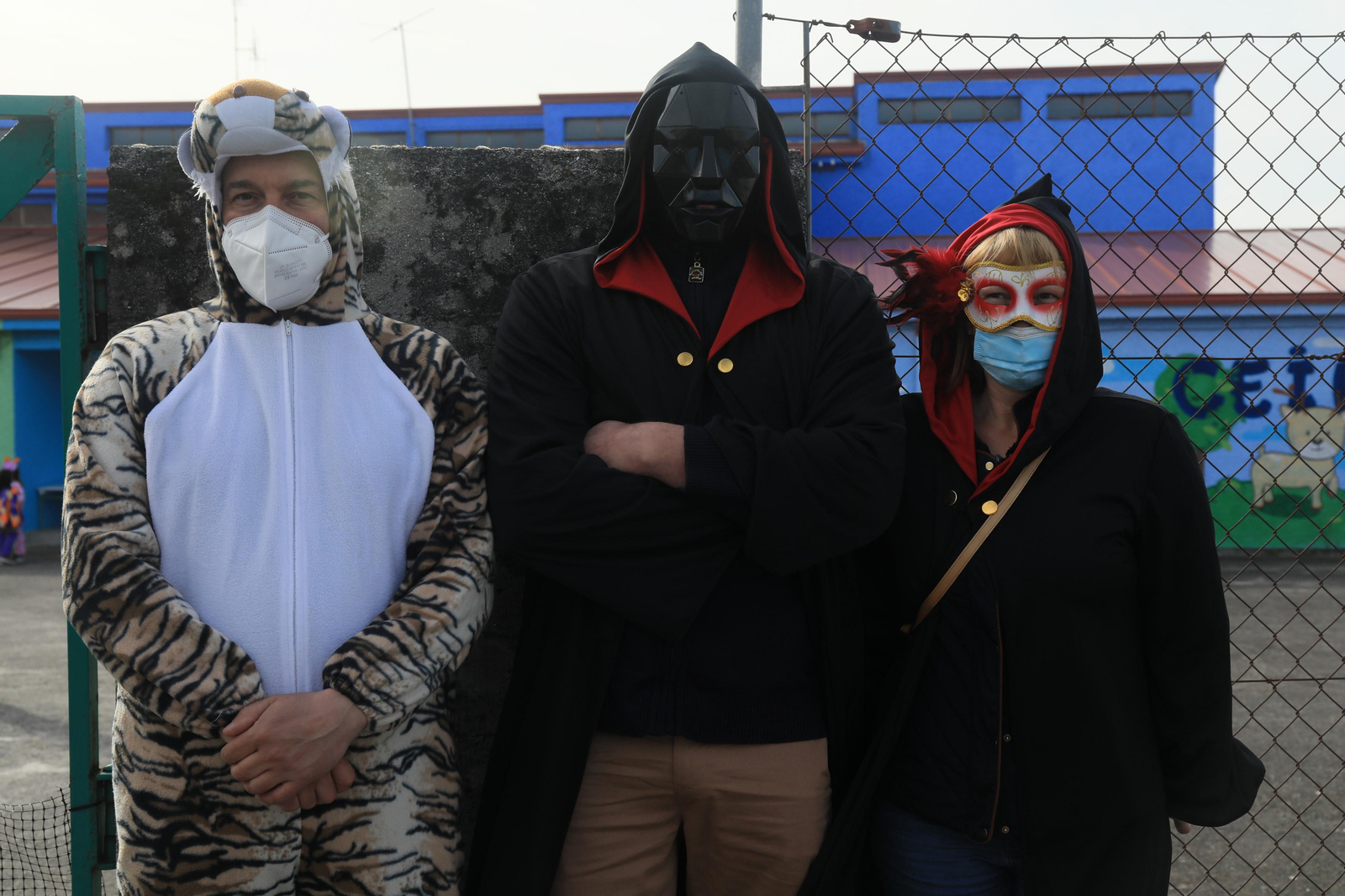 Desfile de entroido infantil en Cualedro. José Paz