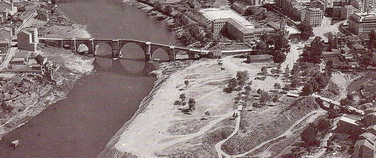 Circa 1964, el Campo del Desafío (los Remedios), presentaba este aspecto.