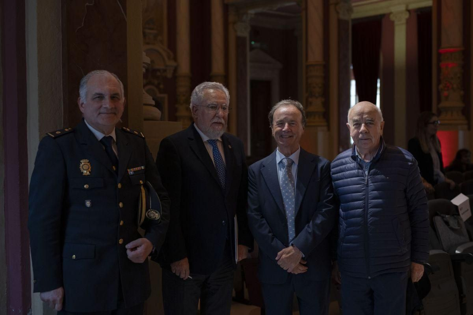 Juan Manuel Sardiña, Miguel Santalices, Eduardo López Pereira e Camilo Ocampo.