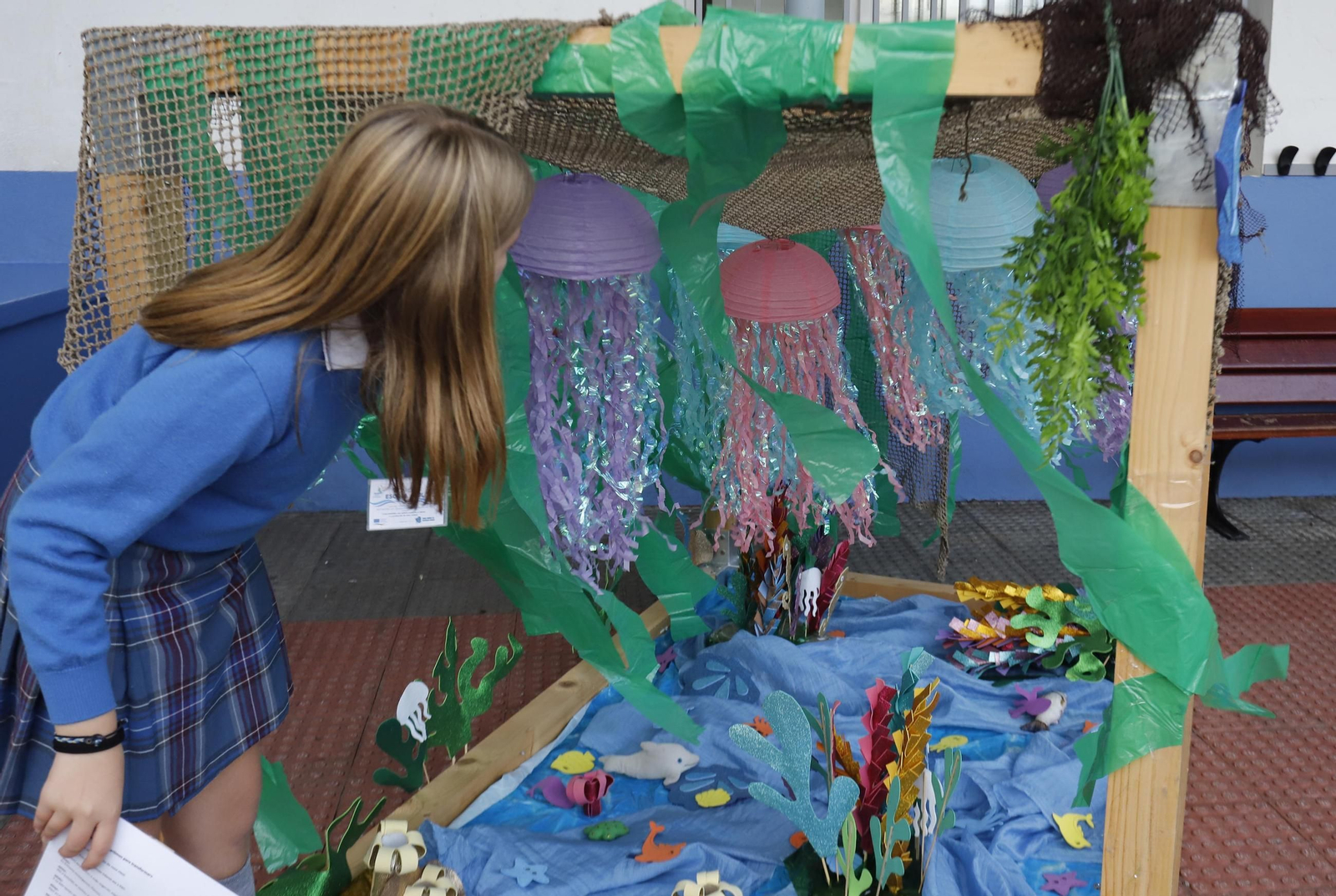 Galería | El Colegio Alba de Vigo celebra la jornada “Alba en Azul”