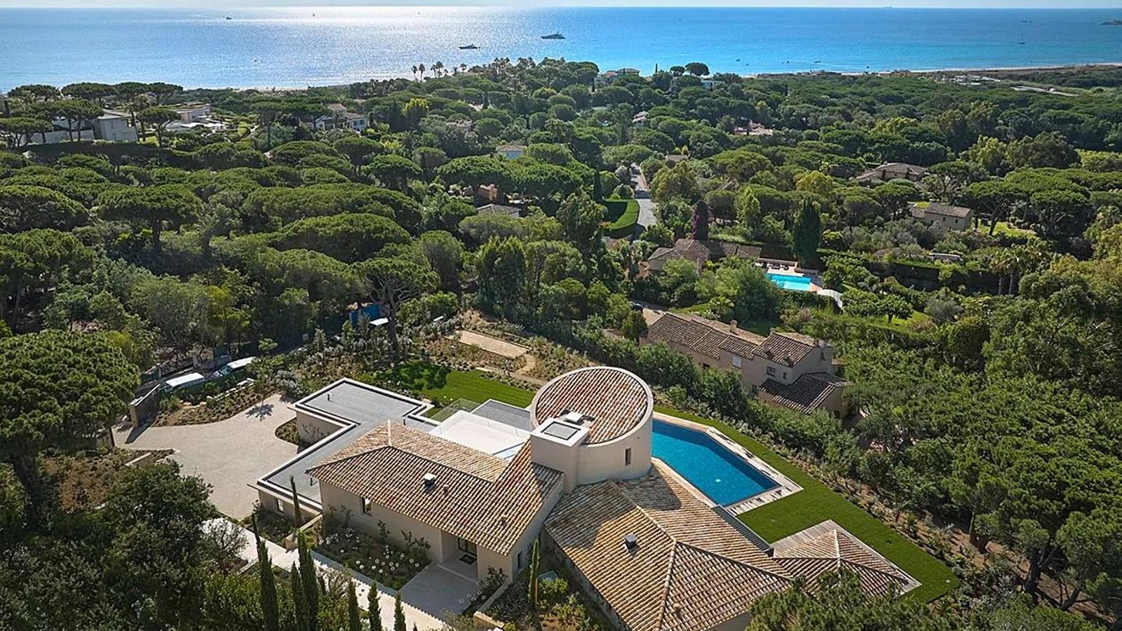 Propiedad de lujo en Saint Tropez