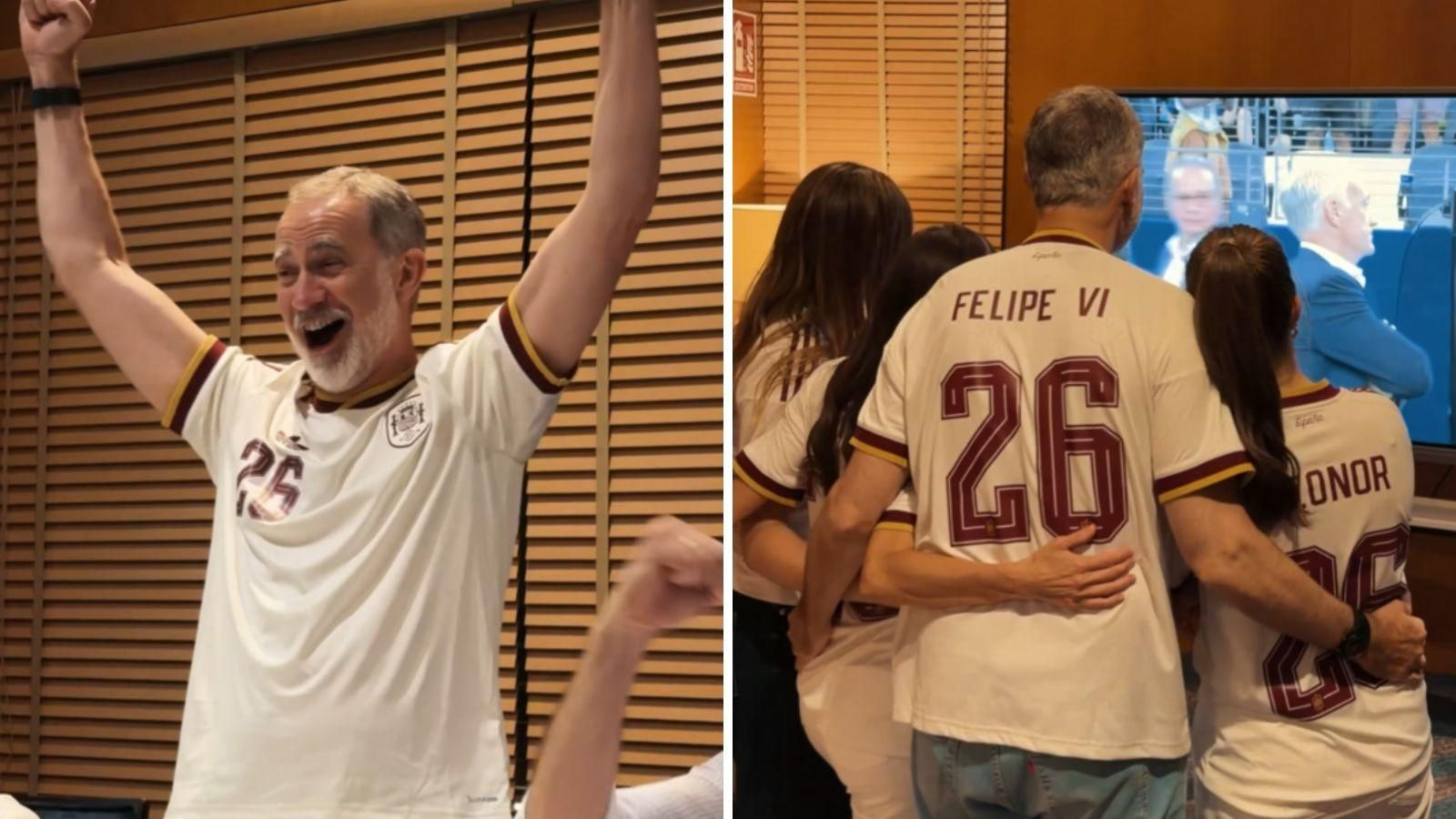 La celebración de la Familia Real