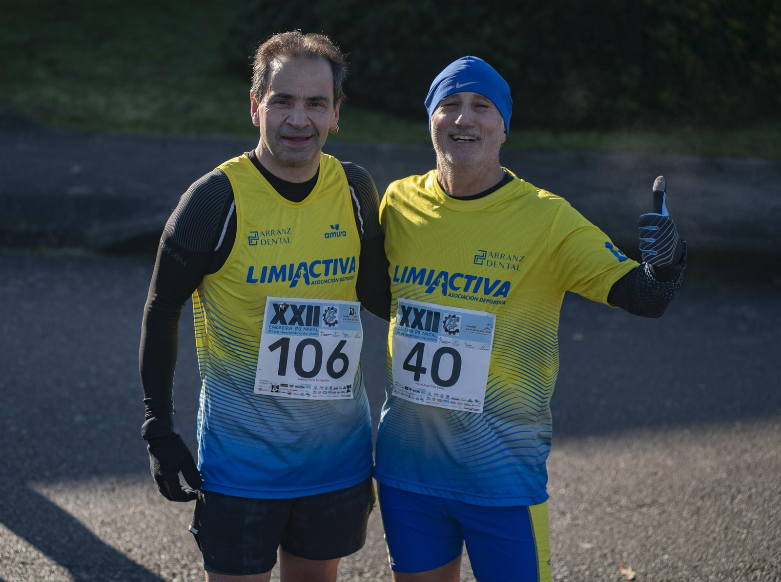 Galería | San Cibrao celebra una edición más de su carrera navideña