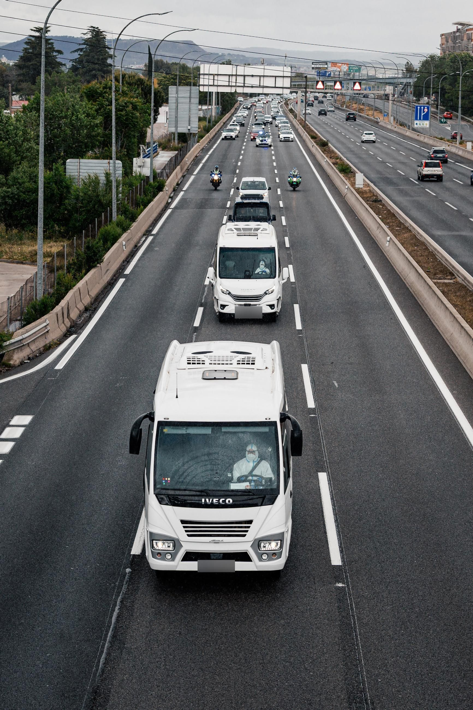 Fotogalería | Evacuación del crucero del brote de hantavirus y el traslado al Gómez Ulla en Madrid, en imágenes