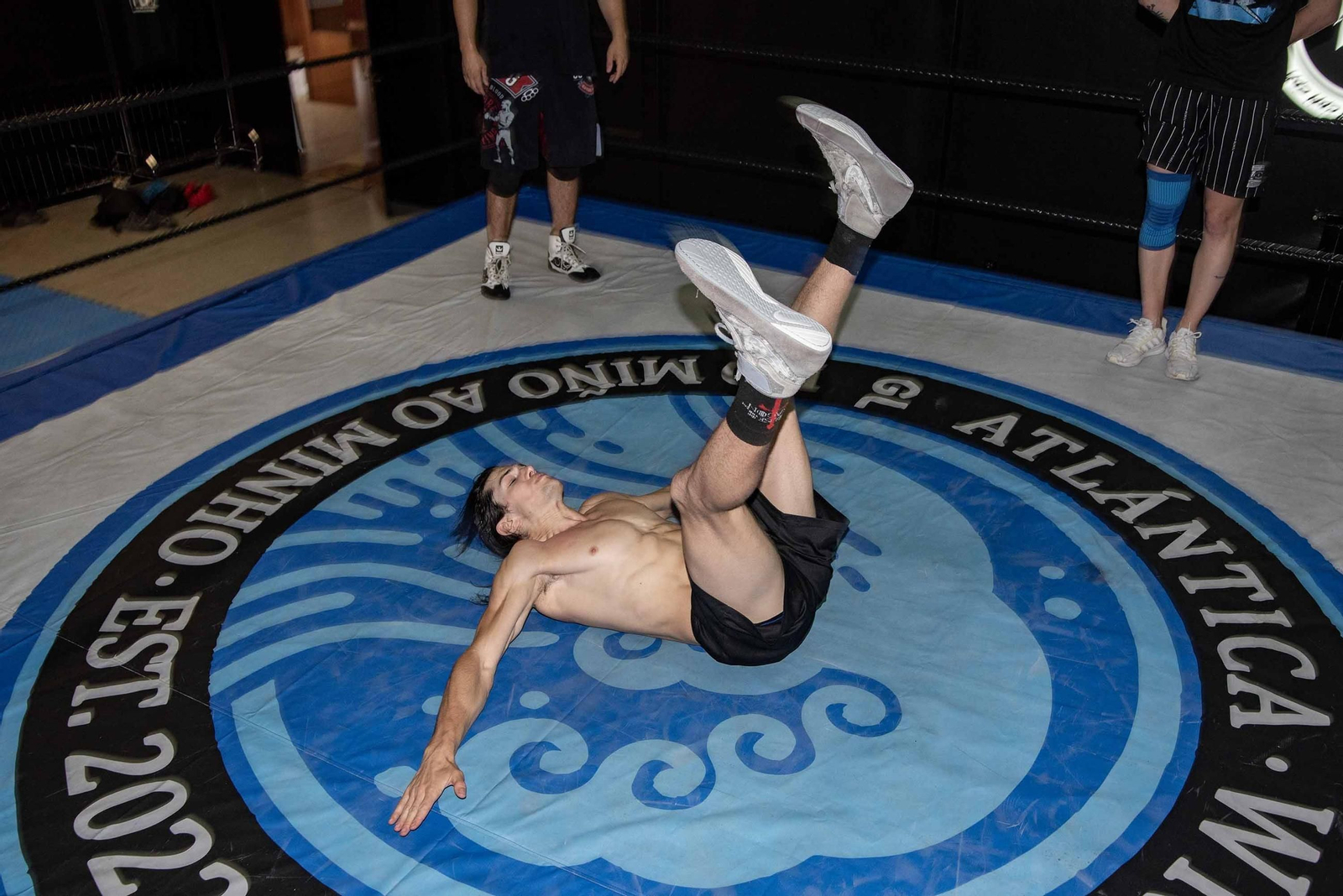 Galería | Así entrenan los luchadores de Atlántica Wrestling
