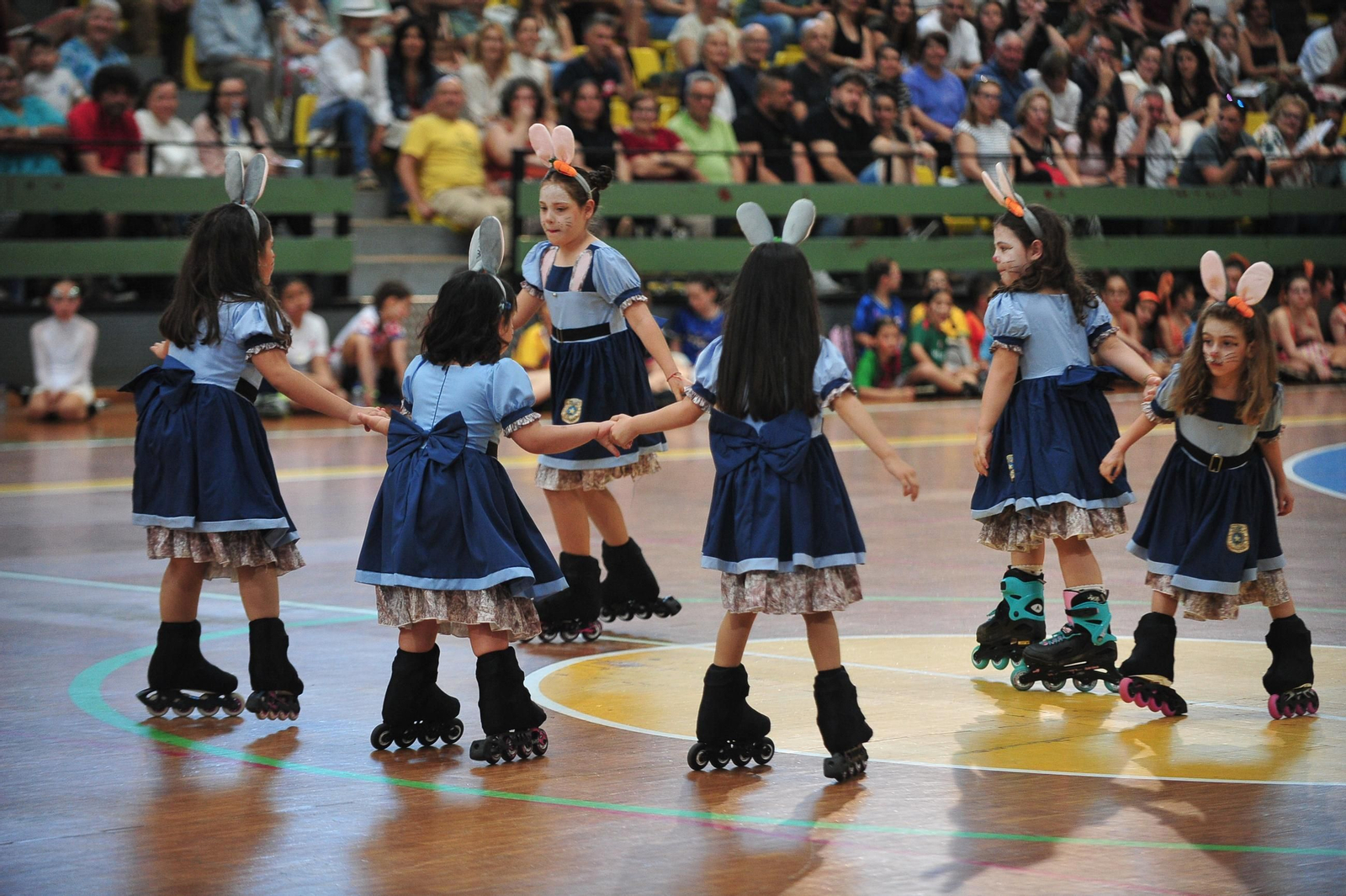 El Ourense Patina fue sobre ruedas