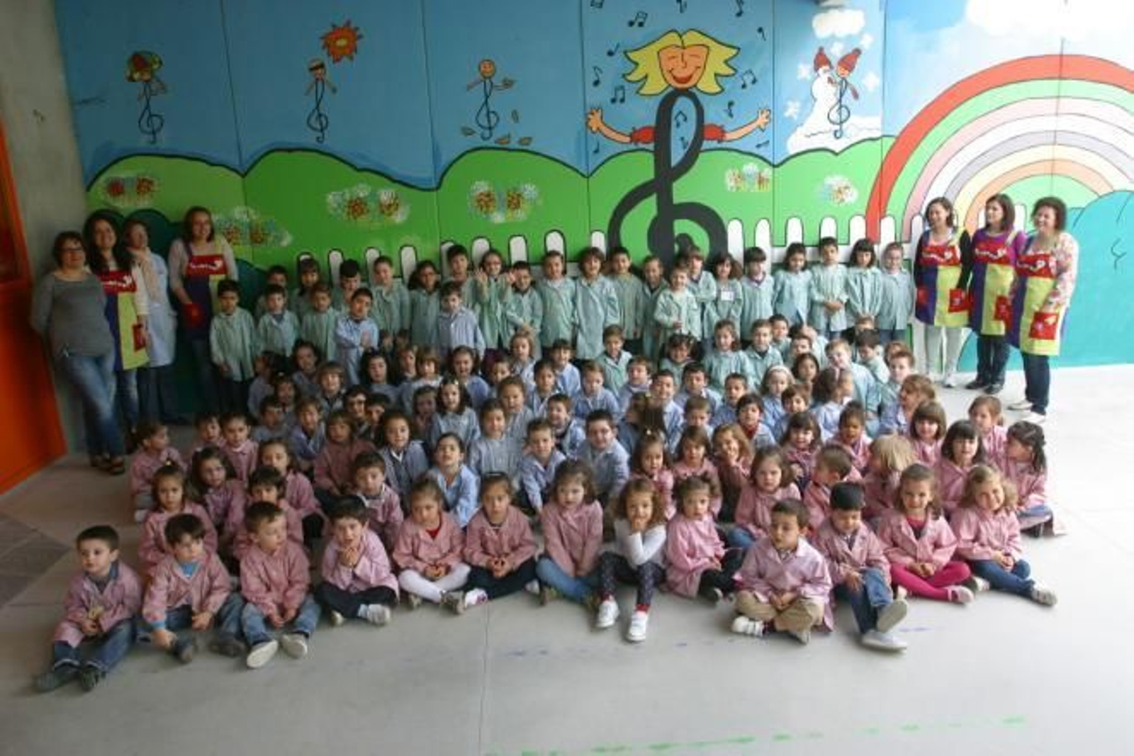 Alumnos/as CEIP O Ruxidoiro