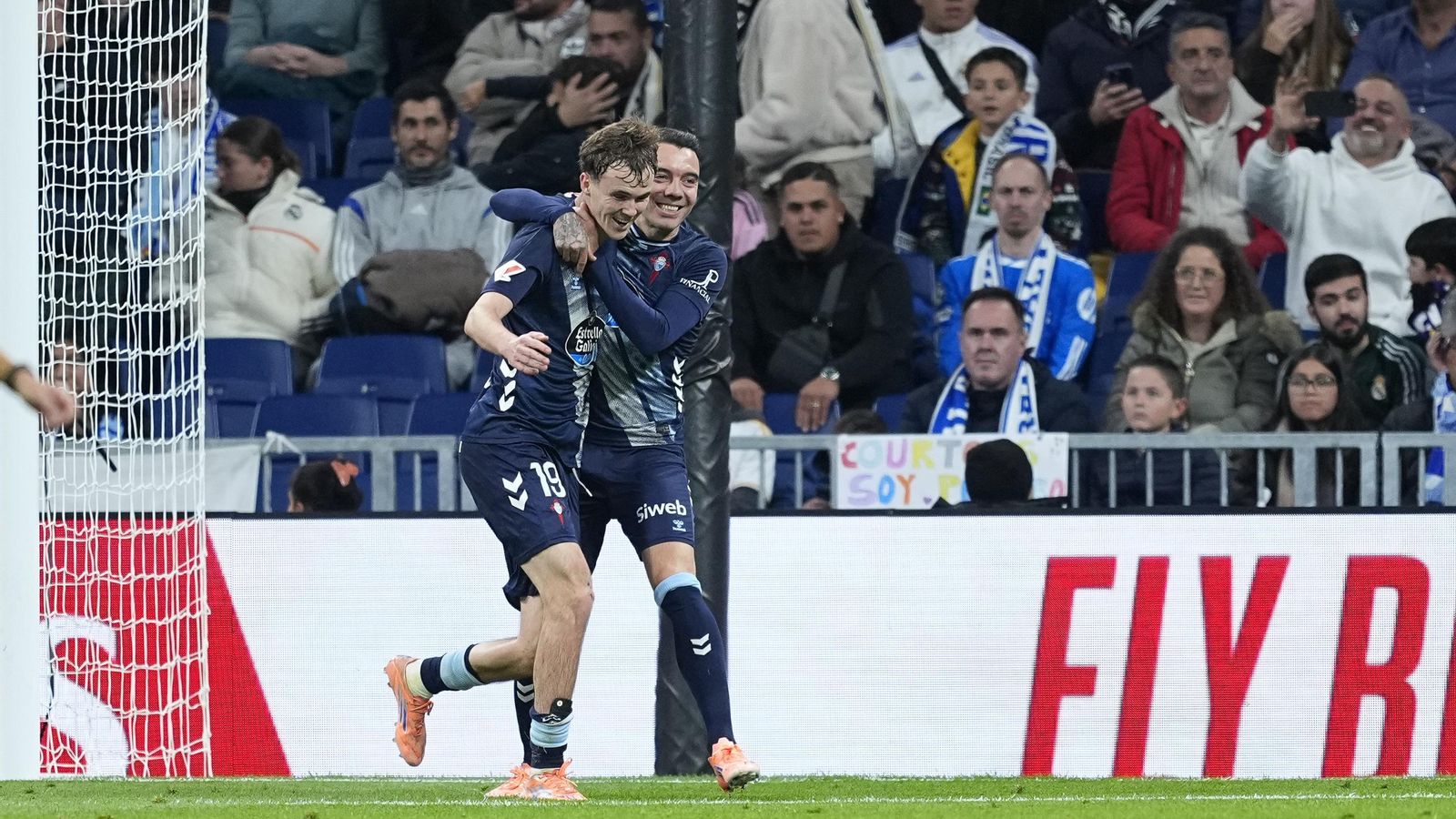 Galería | El Celta regresa al Santiago Bernabéu