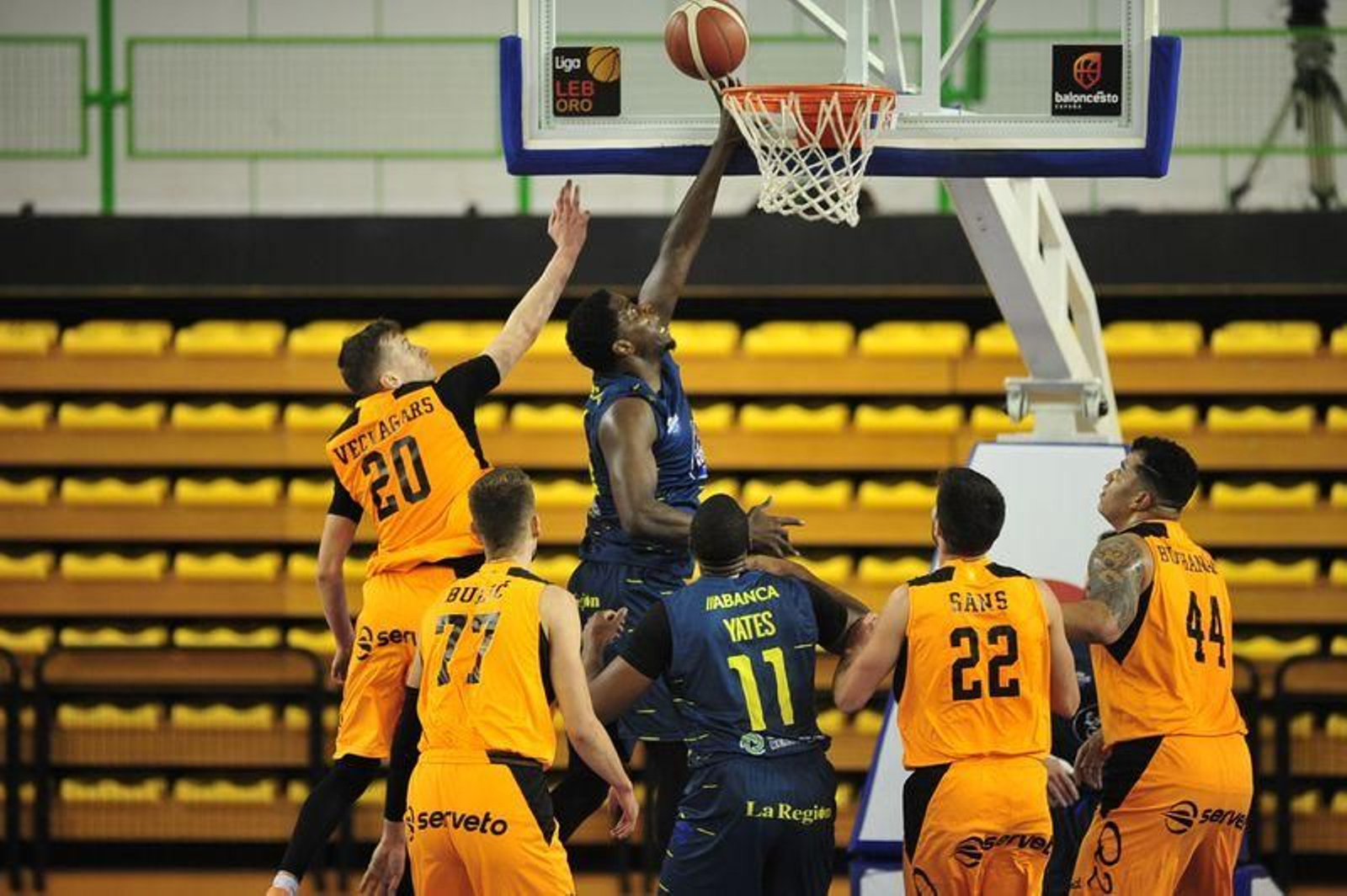 OURENSE 21-03-2021.- Cob-Lleida, partido liga EBA. José Paz