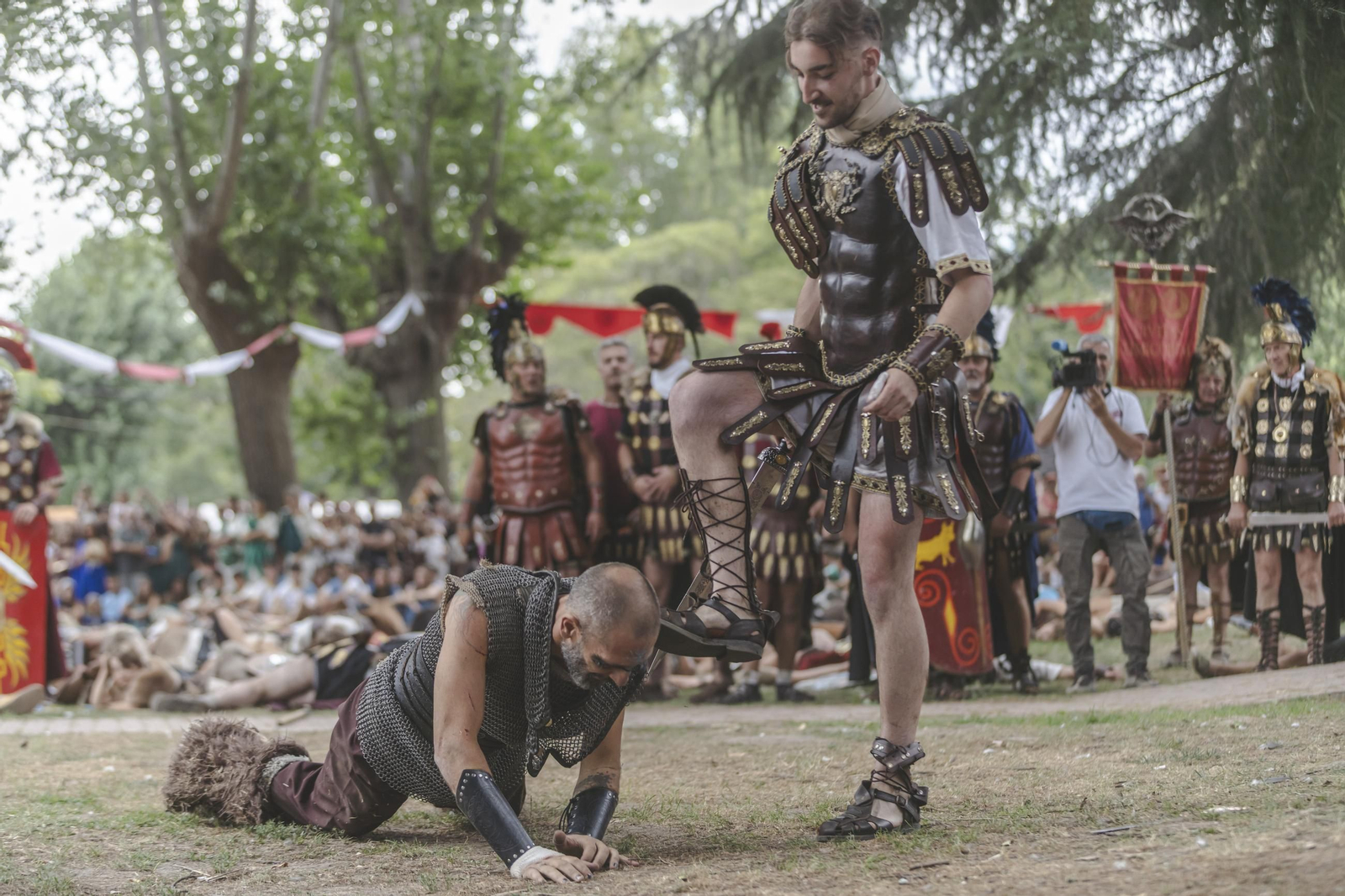 Galería | Los romanos cruzan el Lethes: Xinzo pone fin al Esquecemento, un evento con cifras récord