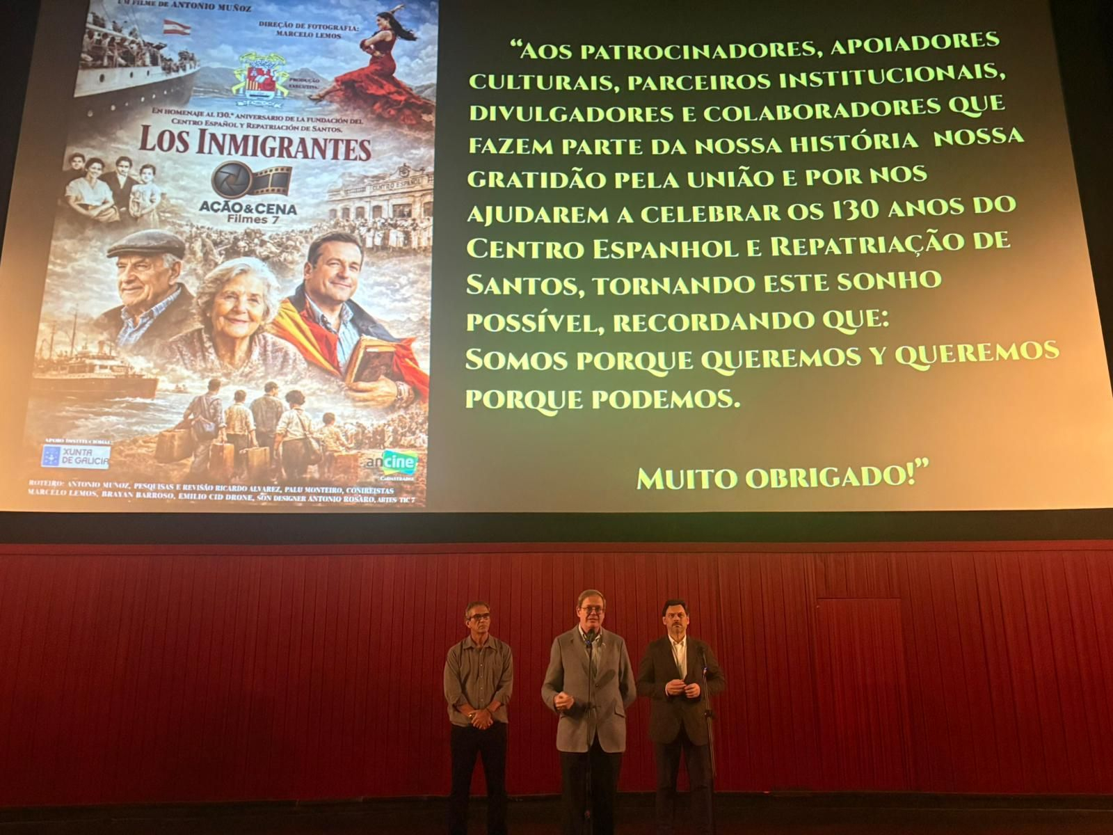 Presentación de "Los Inmigrantes"