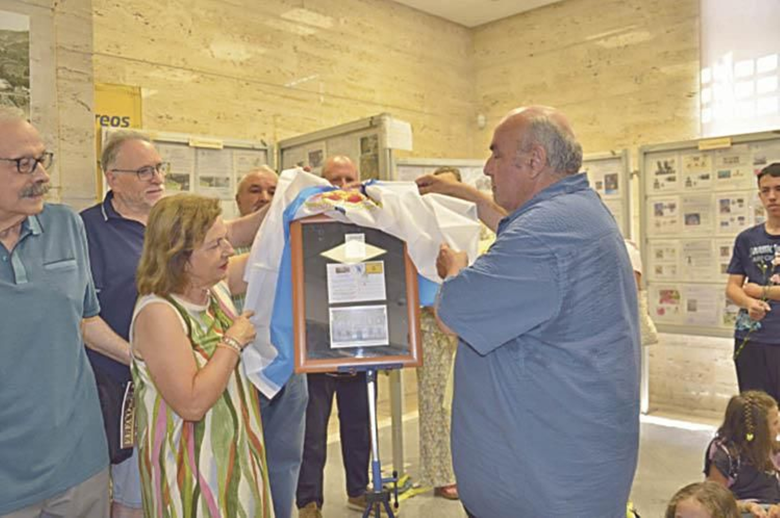 Exposición filatélica.