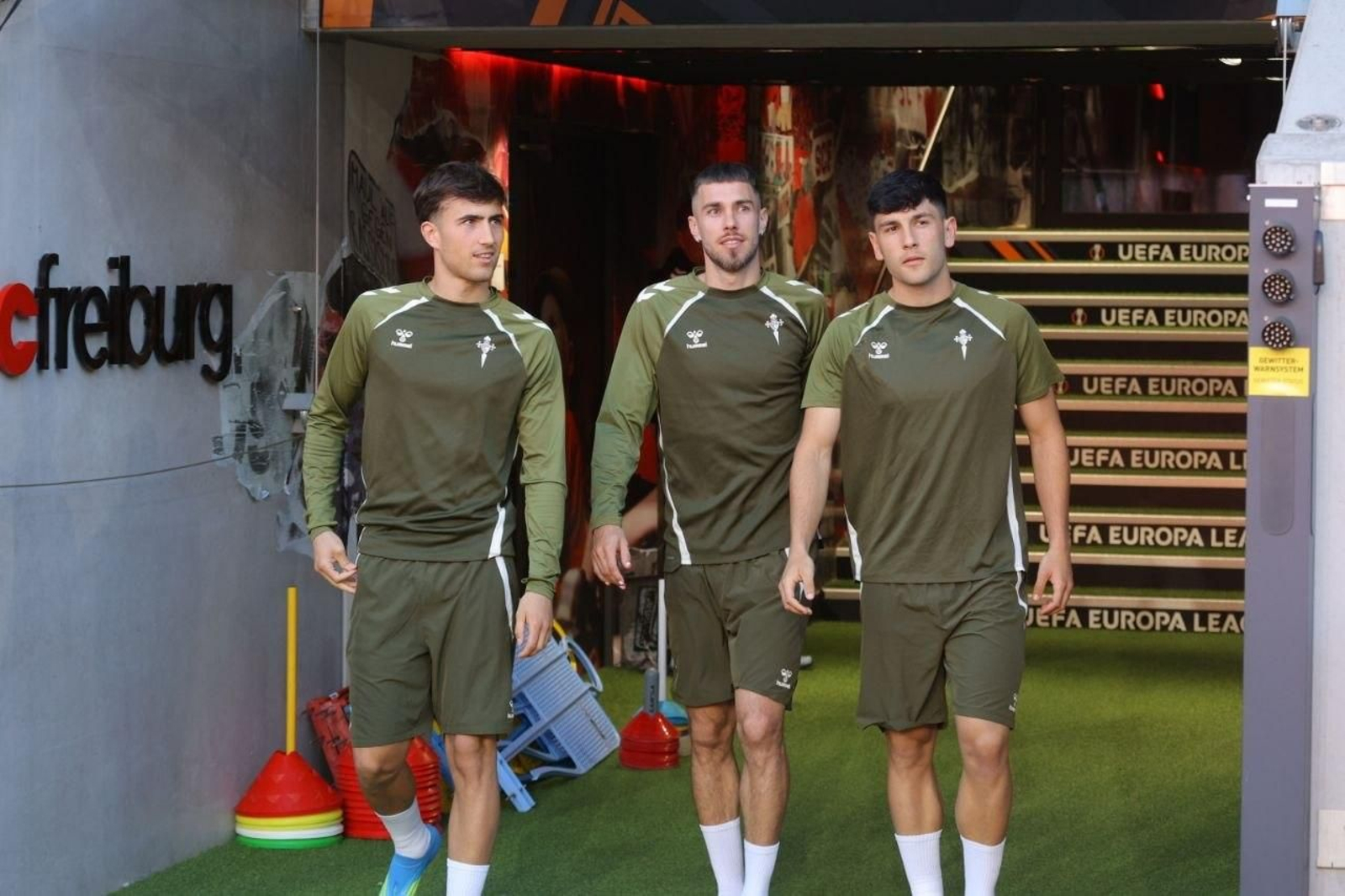 Galería | El Celta vive una intensa jornada en Friburgo antes del encuentro europeo